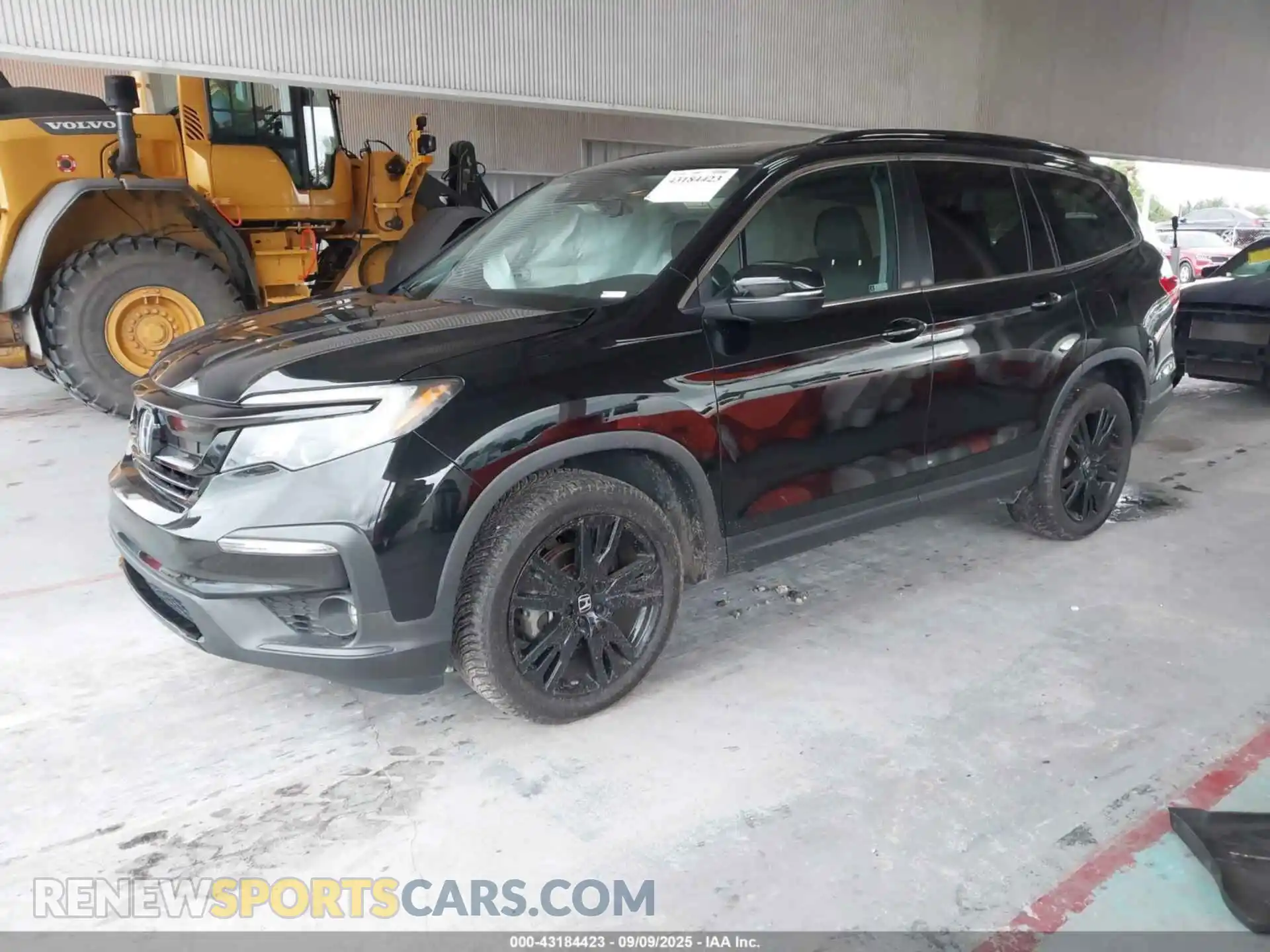 2 Photograph of a damaged car 5FNYF5H21MB025761 HONDA PILOT 2021