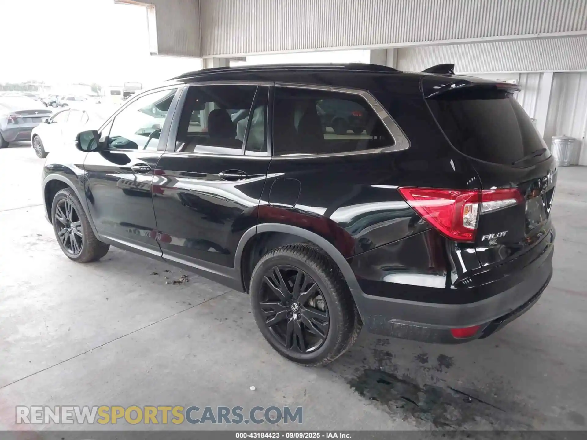 3 Photograph of a damaged car 5FNYF5H21MB025761 HONDA PILOT 2021