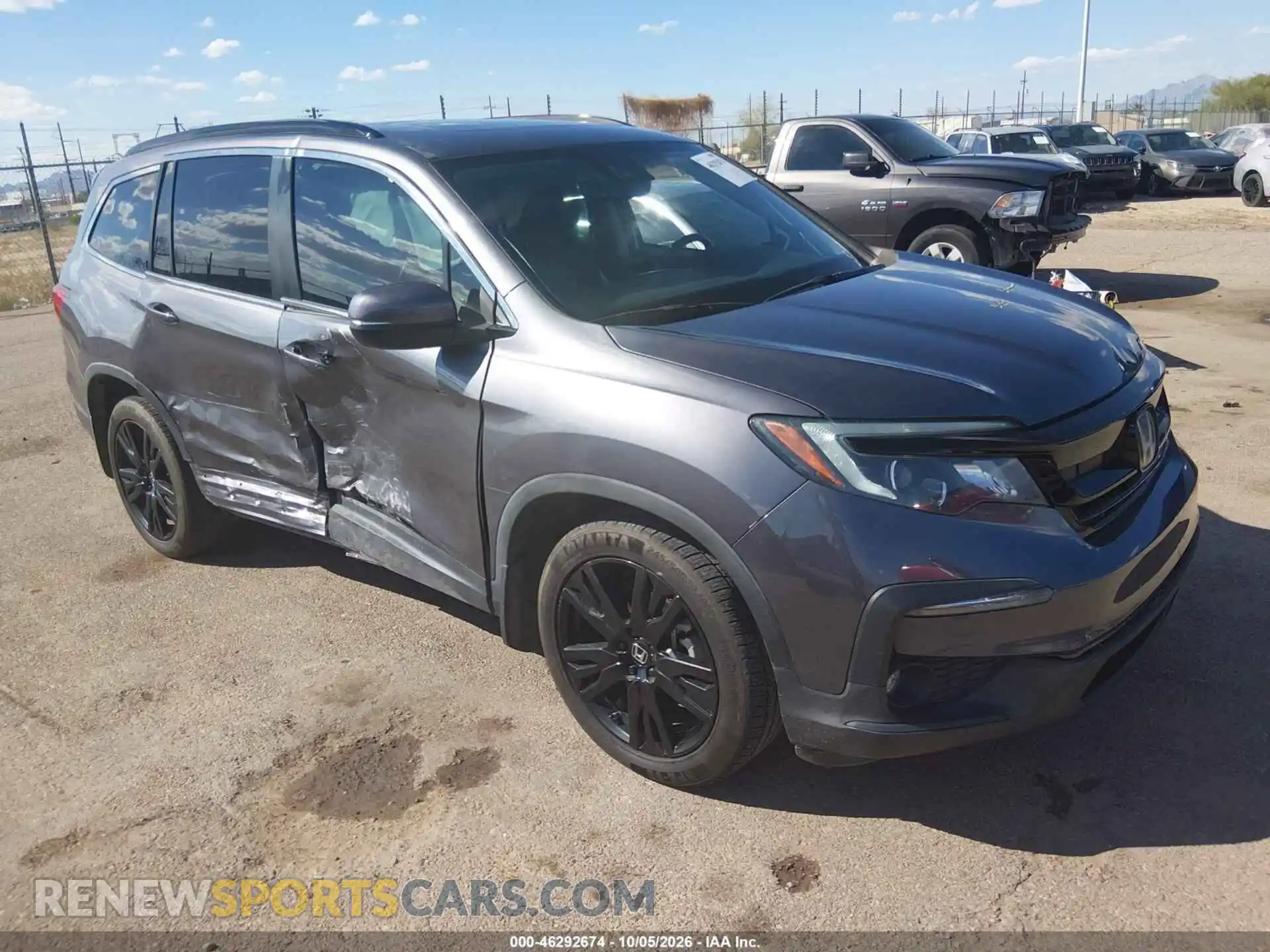 5FNYF5H21MB046075 HONDA PILOT 2021