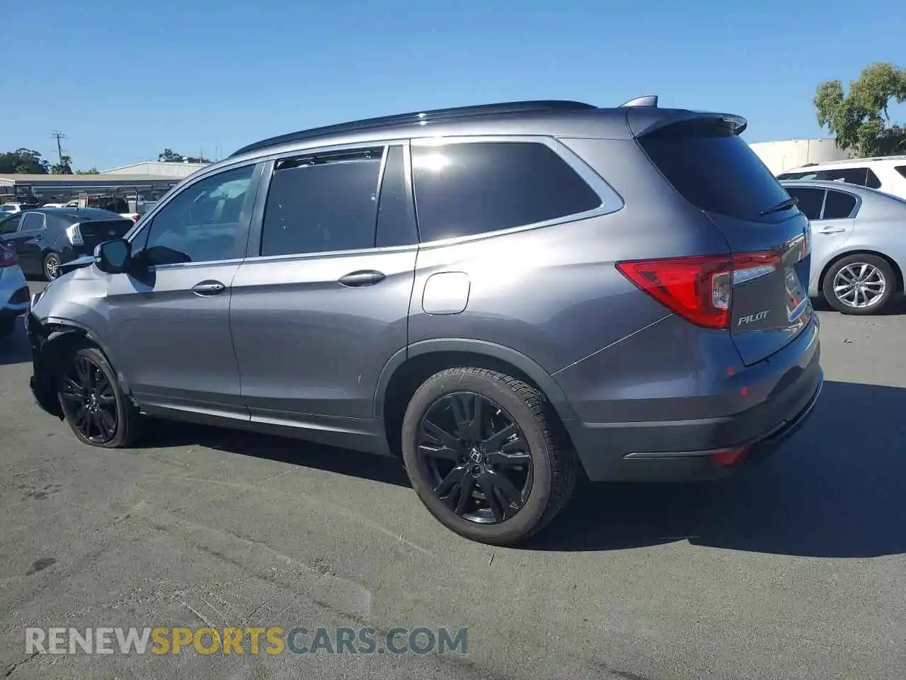 2 Photograph of a damaged car 5FNYF5H22MB018284 HONDA PILOT 2021