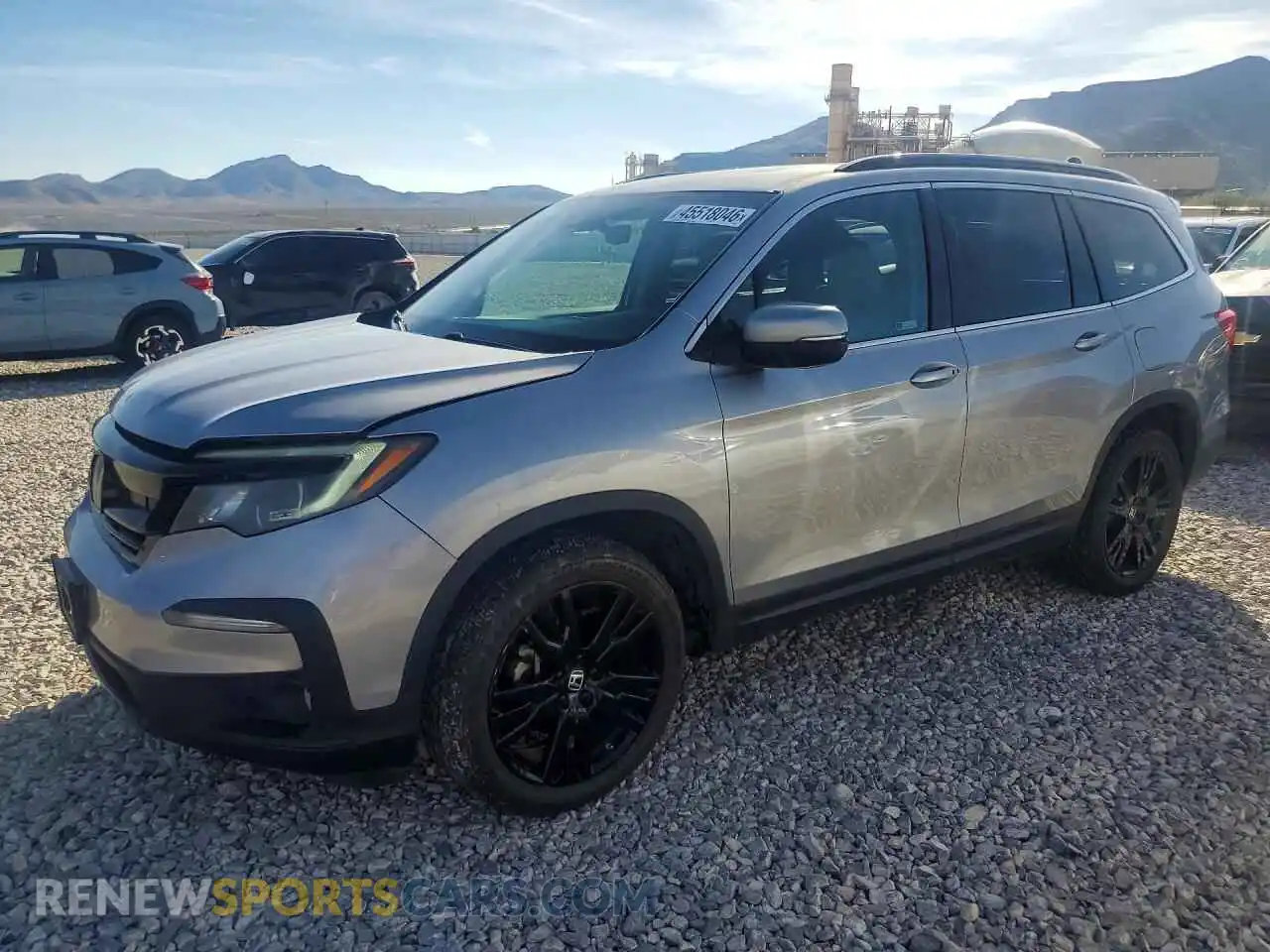 1 Photograph of a damaged car 5FNYF5H24MB001129 HONDA PILOT 2021