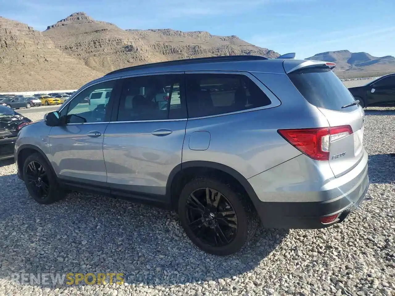 2 Photograph of a damaged car 5FNYF5H24MB001129 HONDA PILOT 2021