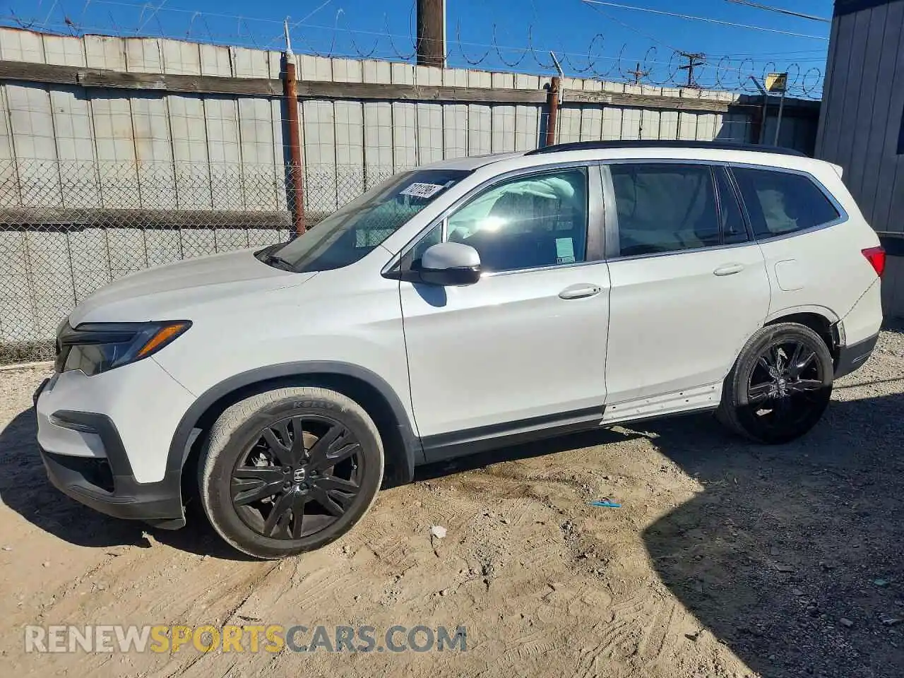 1 fotografías del automóvil dañado 5FNYF5H24MB035328 HONDA PILOT 2021