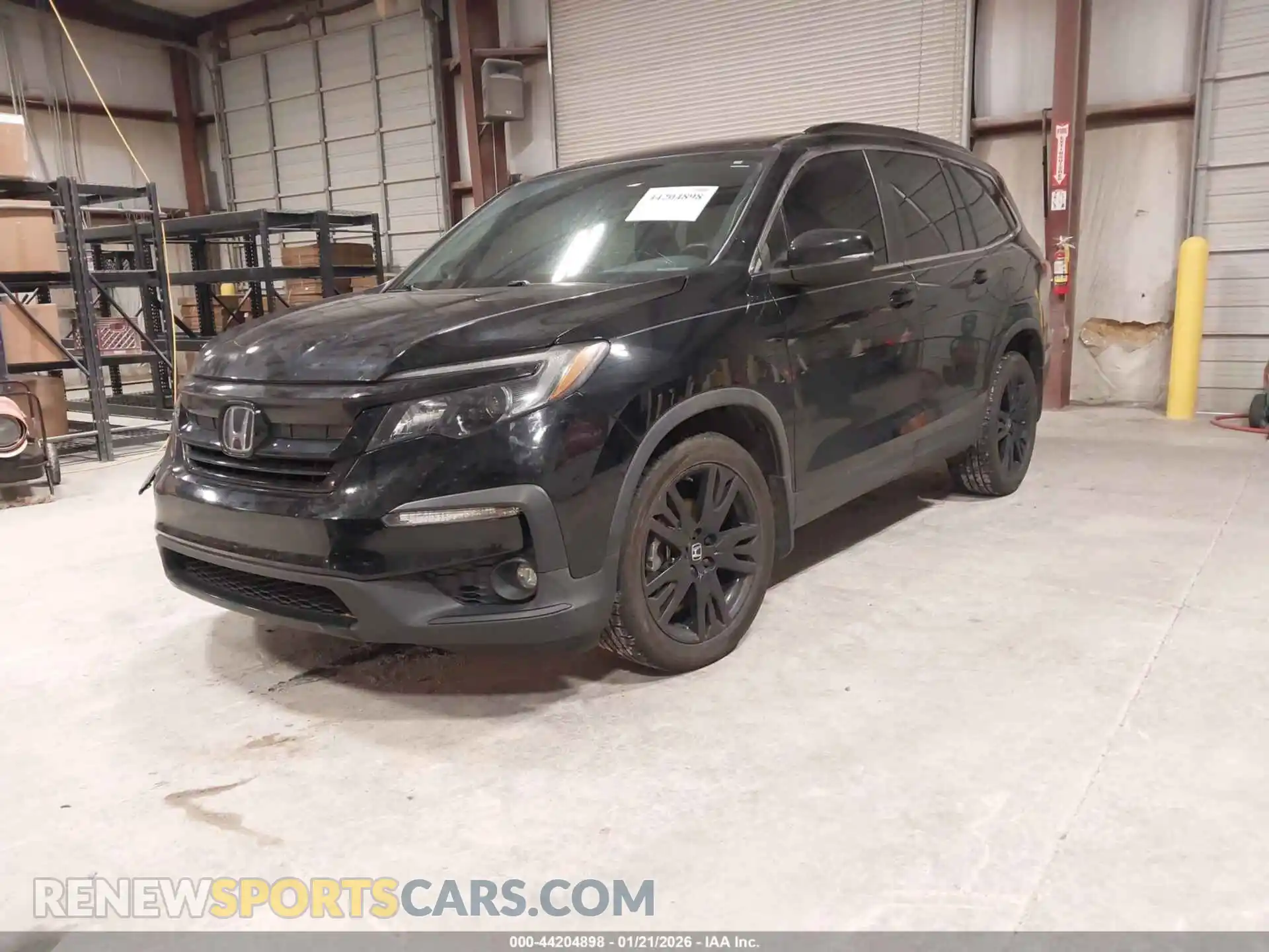 2 Photograph of a damaged car 5FNYF5H24MB036009 HONDA PILOT 2021