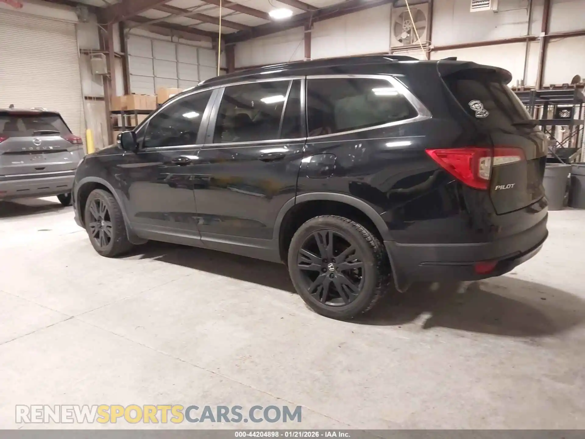 3 Photograph of a damaged car 5FNYF5H24MB036009 HONDA PILOT 2021