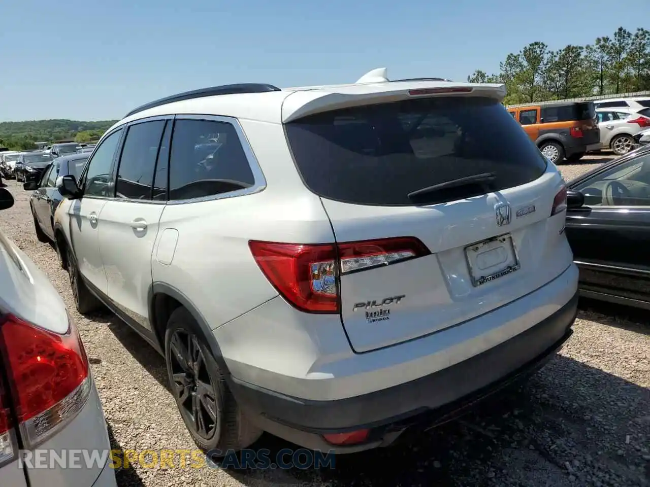 2 Фотография поврежденного автомобиля 5FNYF5H26MB001424 HONDA PILOT 2021