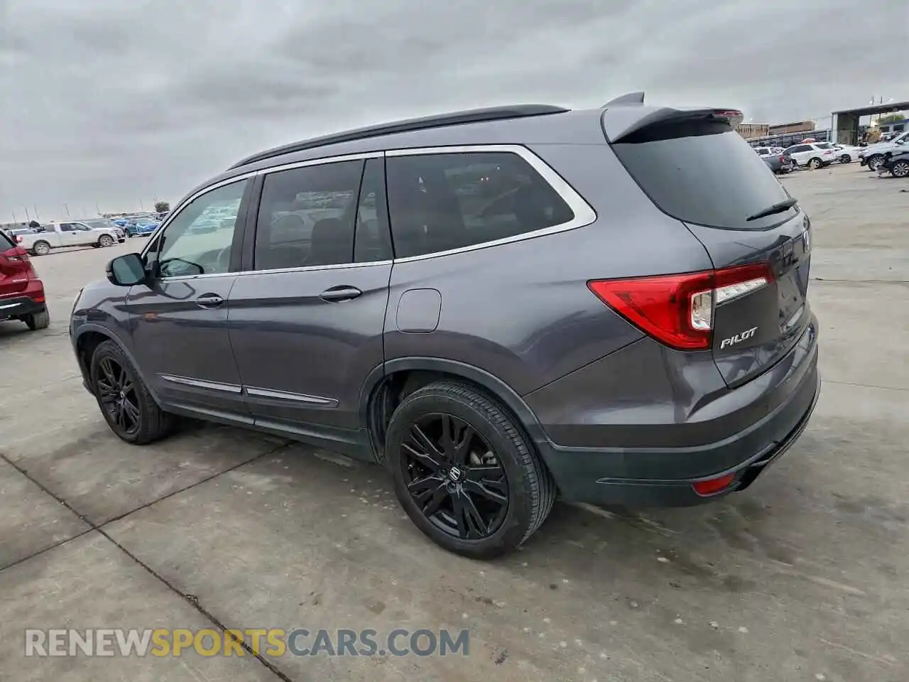 2 Photograph of a damaged car 5FNYF5H27MB009550 HONDA PILOT 2021
