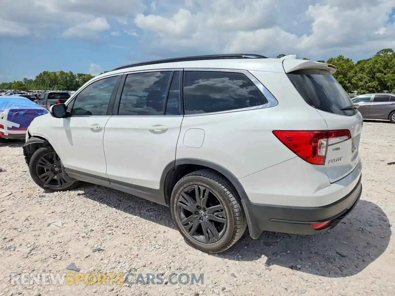 2 Photograph of a damaged car 5FNYF5H28MB006169 HONDA PILOT 2021