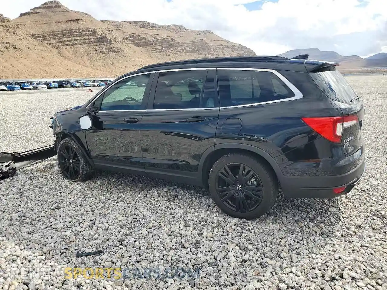 2 Photograph of a damaged car 5FNYF5H29MB004365 HONDA PILOT 2021