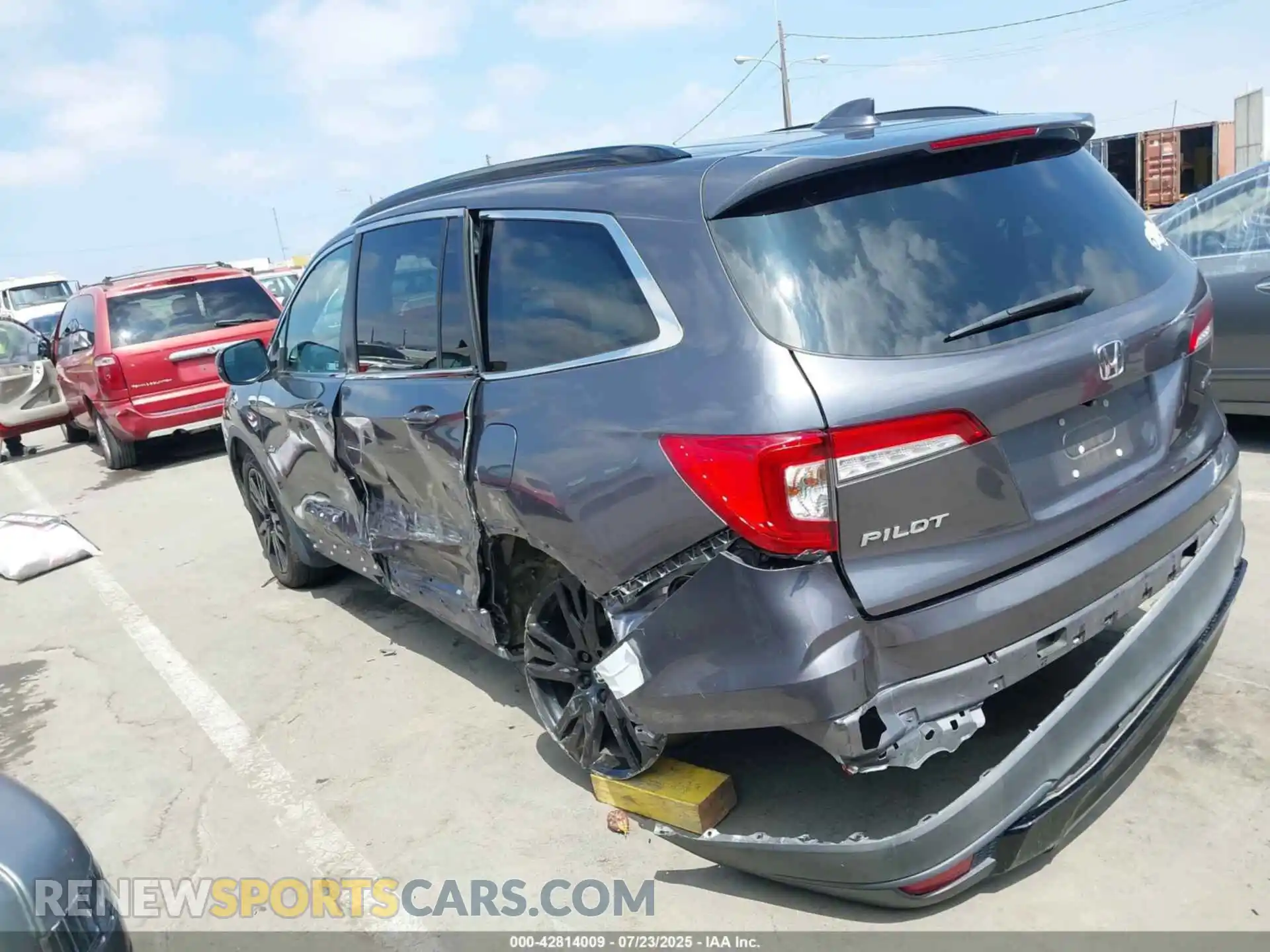 3 Photograph of a damaged car 5FNYF5H2XMB031431 HONDA PILOT 2021