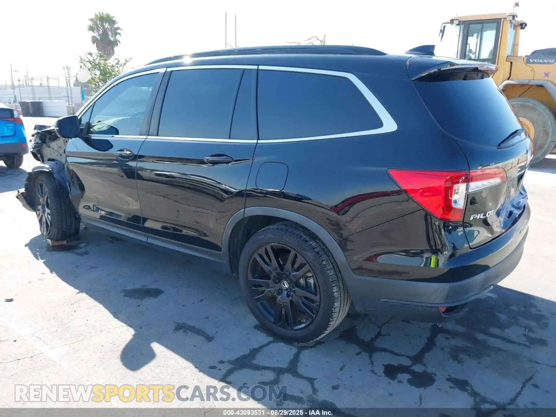 3 Photograph of a damaged car 5FNYF5H2XMB034765 HONDA PILOT 2021
