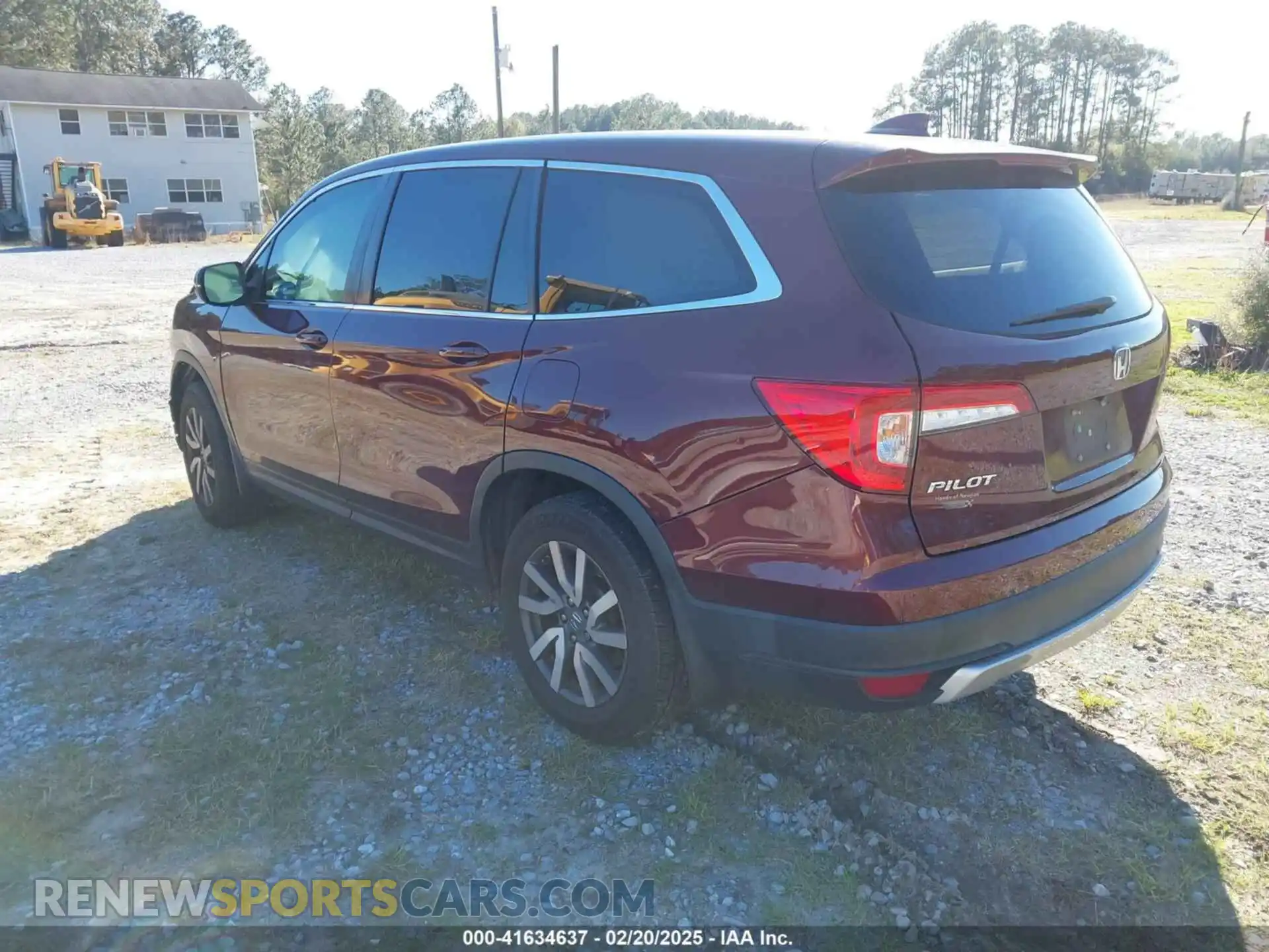 3 Photograph of a damaged car 5FNYF5H31MB004966 HONDA PILOT 2021