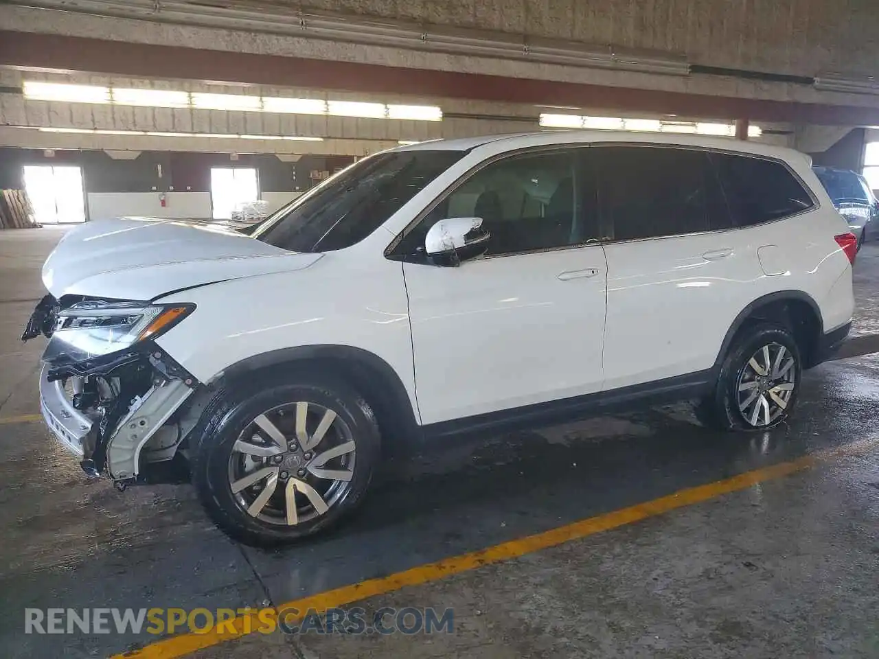 1 Фотография поврежденного автомобиля 5FNYF5H32MB018472 HONDA PILOT 2021