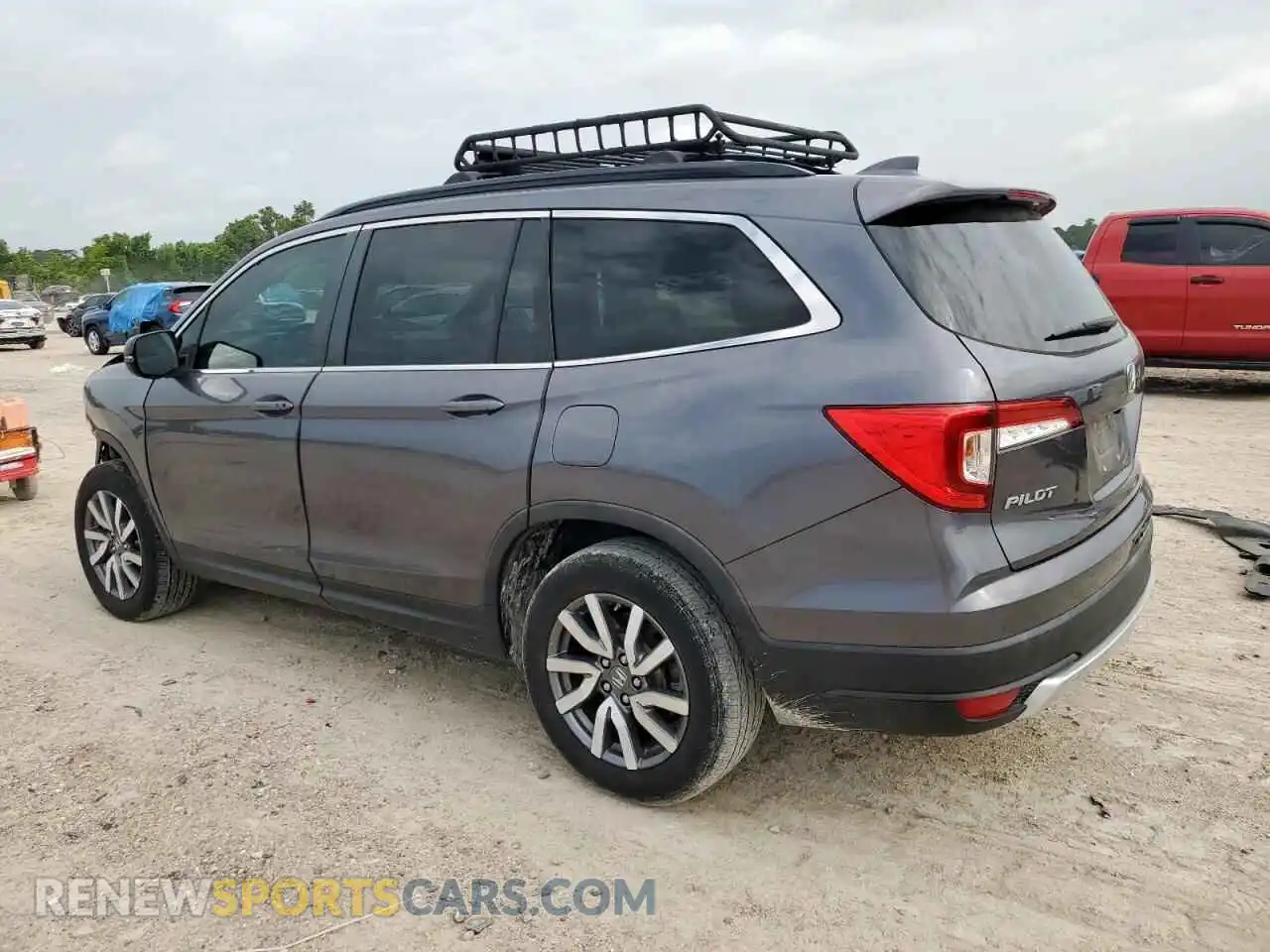 2 Photograph of a damaged car 5FNYF5H35MB007689 HONDA PILOT 2021