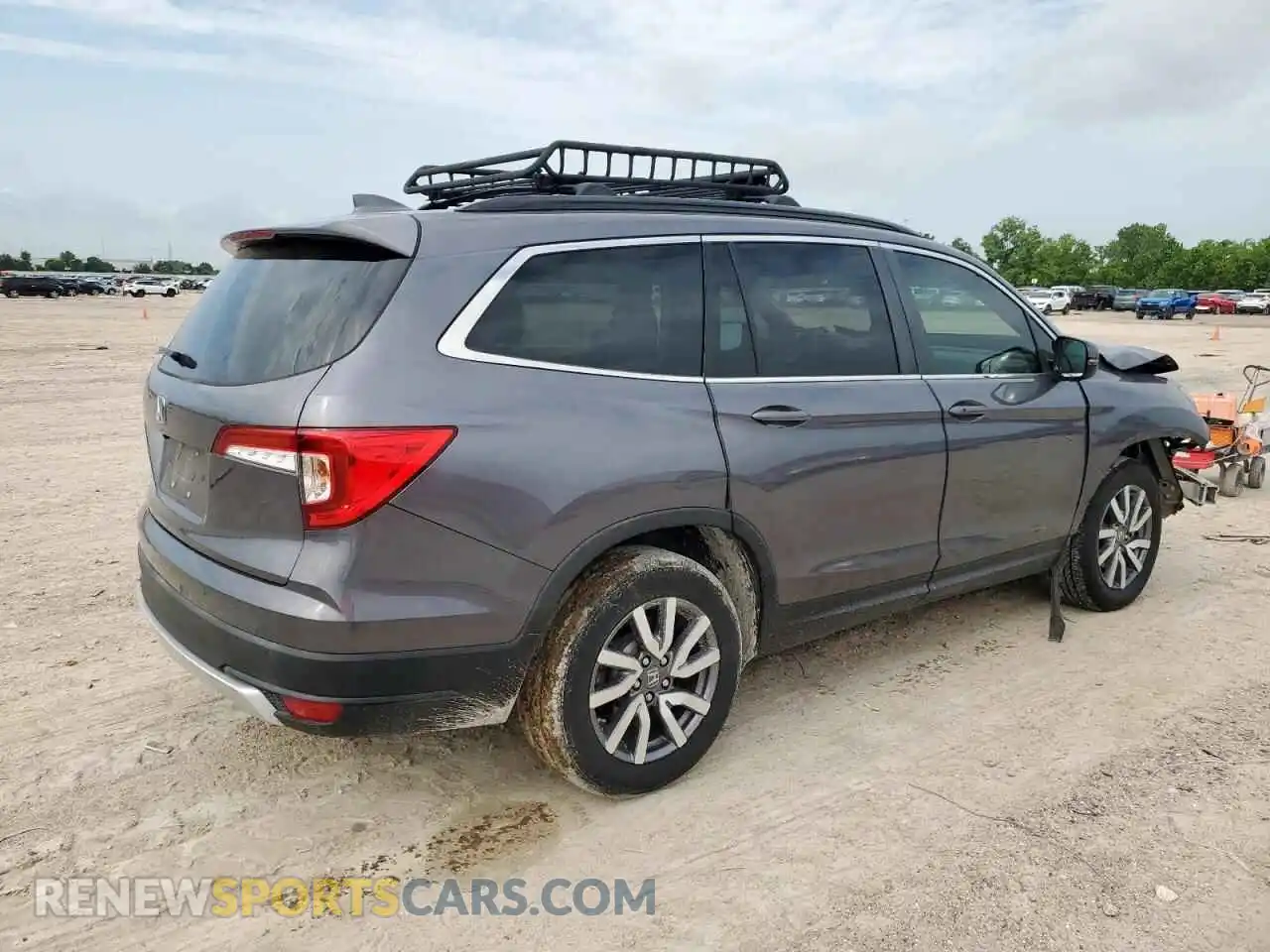 3 Photograph of a damaged car 5FNYF5H35MB007689 HONDA PILOT 2021
