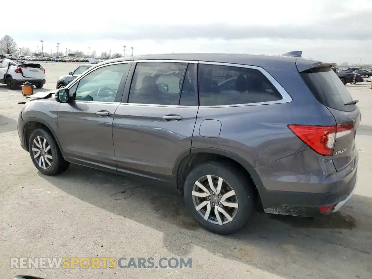 2 Photograph of a damaged car 5FNYF5H38MB025569 HONDA PILOT 2021