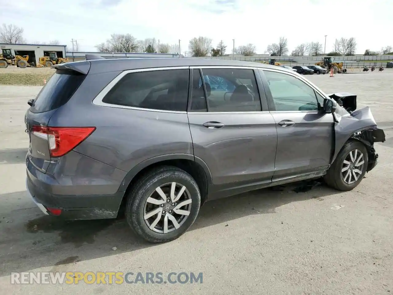 3 Photograph of a damaged car 5FNYF5H38MB025569 HONDA PILOT 2021