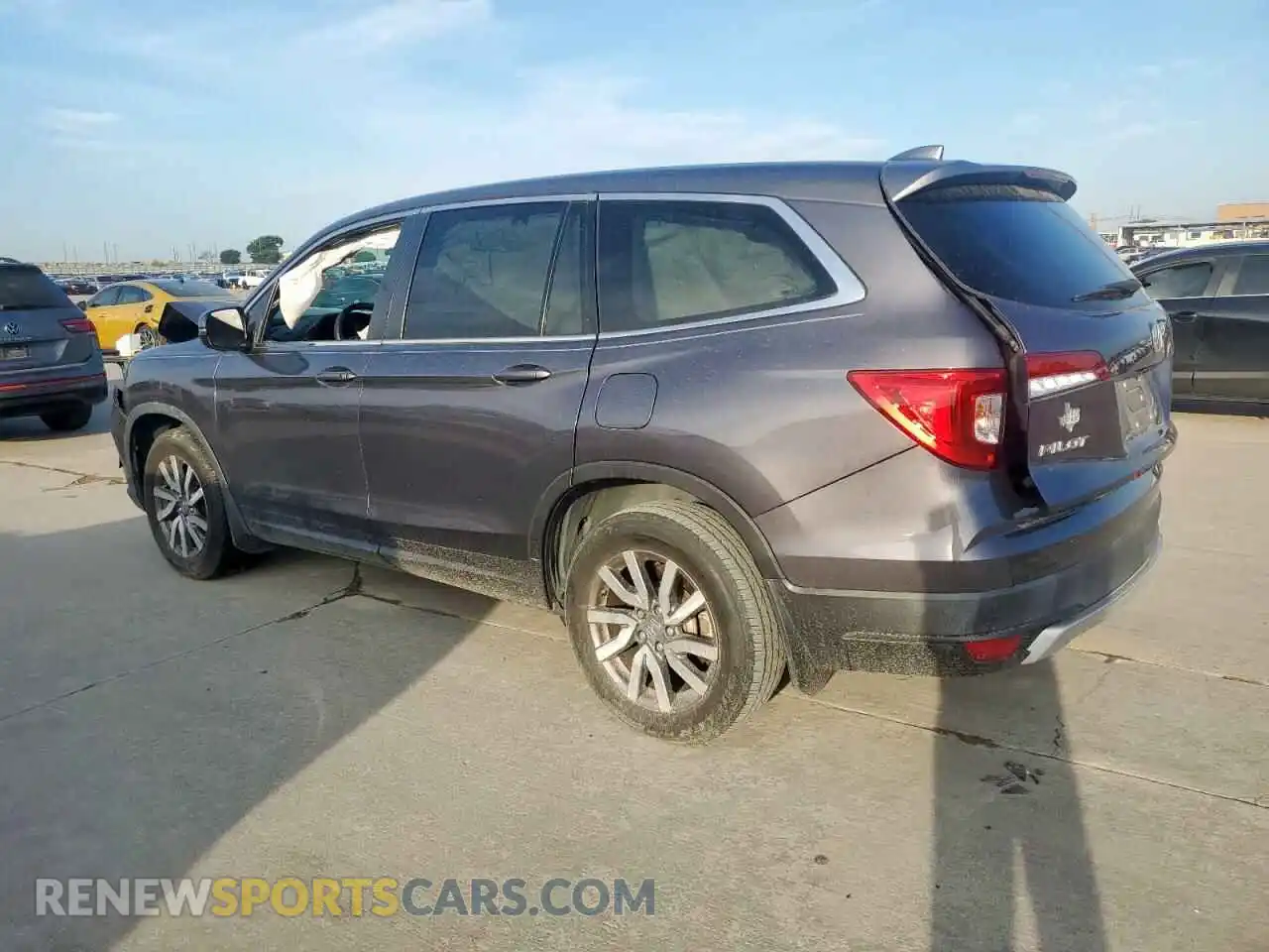 2 Photograph of a damaged car 5FNYF5H39MB030151 HONDA PILOT 2021