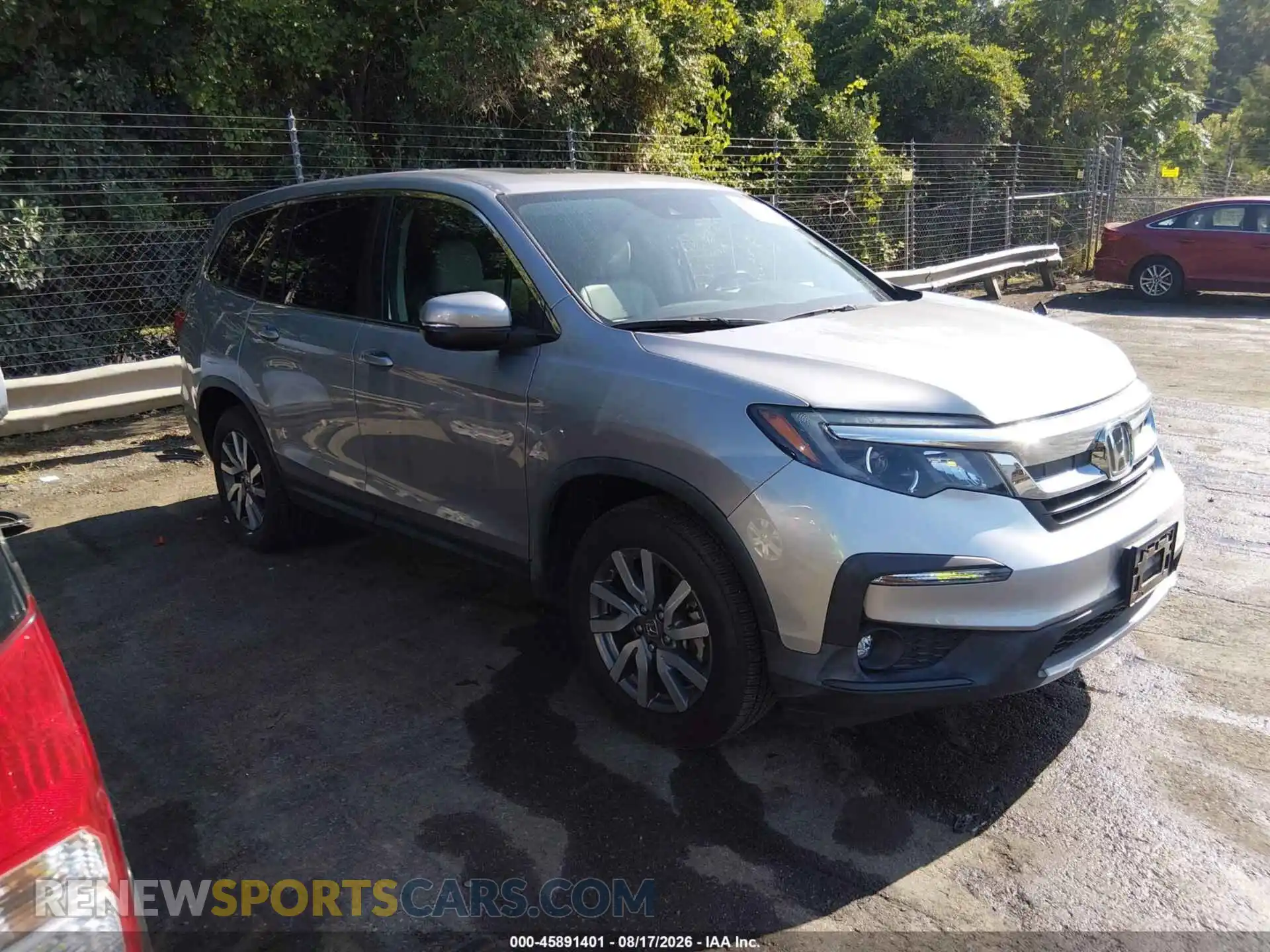 1 Фотография поврежденного автомобиля 5FNYF5H52MB041607 HONDA PILOT 2021