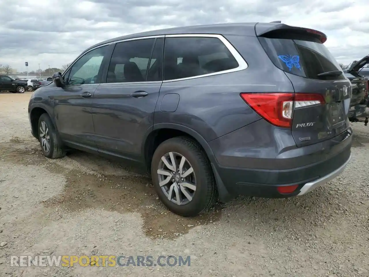 2 Photograph of a damaged car 5FNYF5H53MB013931 HONDA PILOT 2021