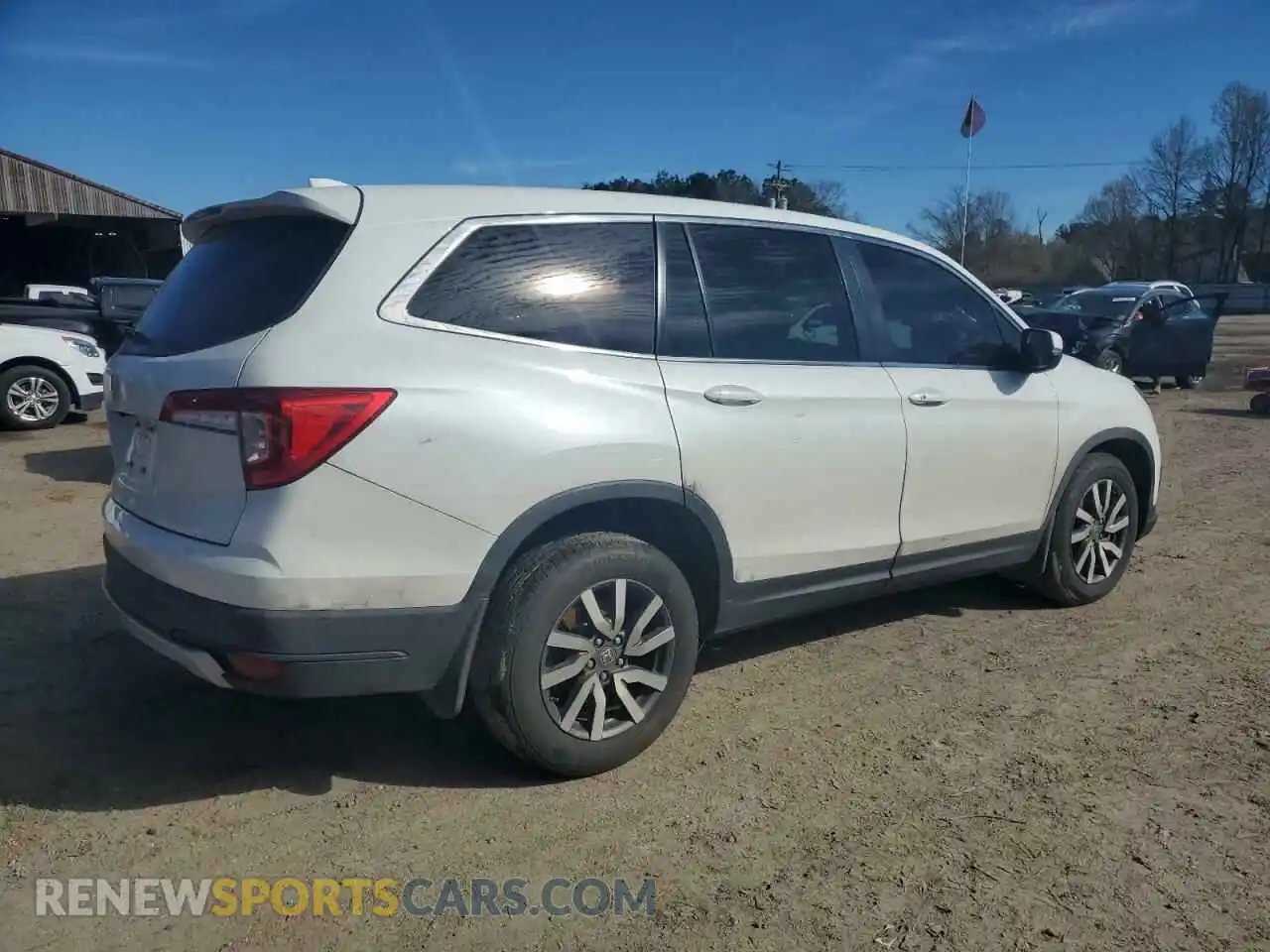 3 Photograph of a damaged car 5FNYF5H53MB037341 HONDA PILOT 2021