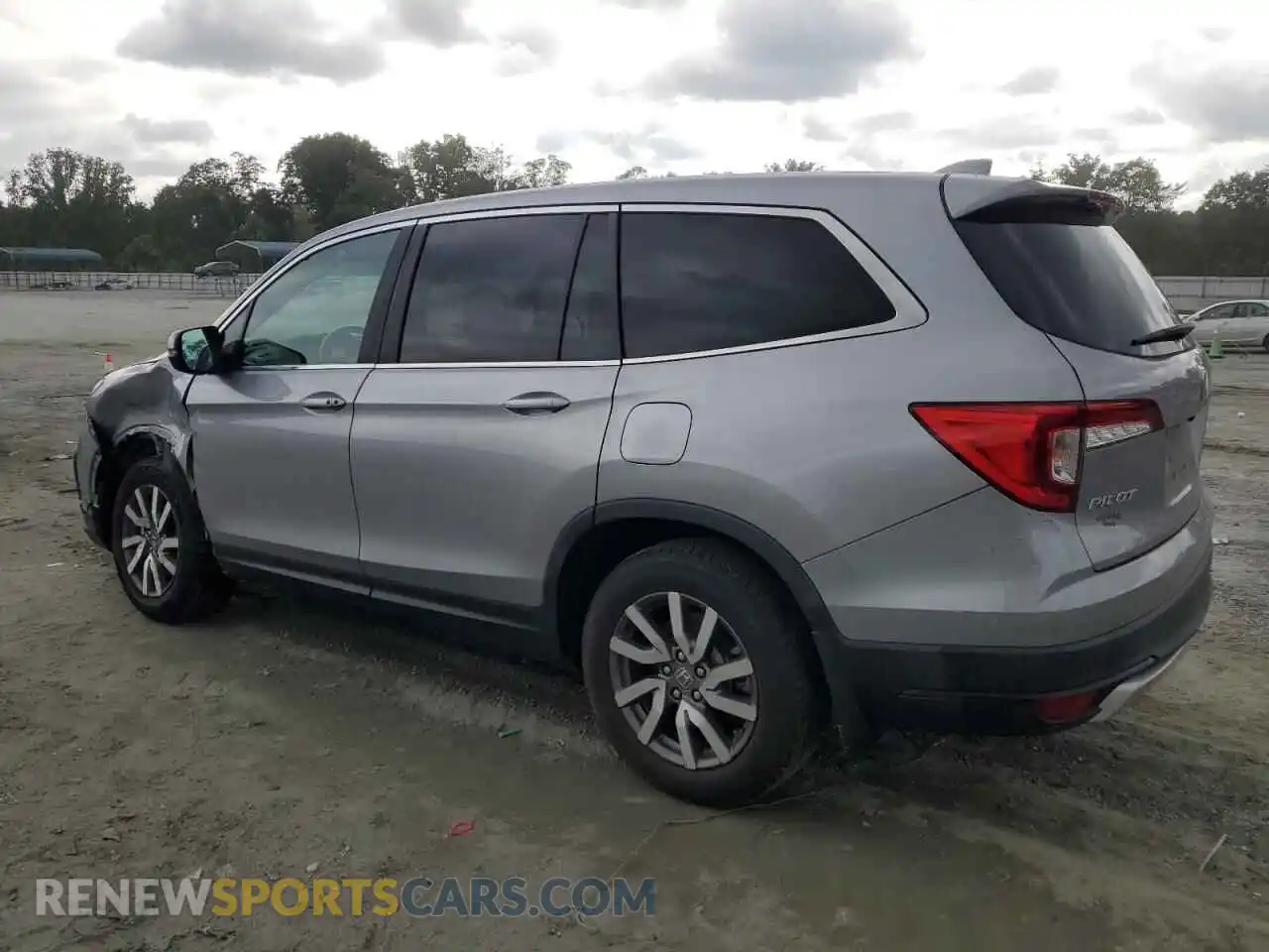 2 Photograph of a damaged car 5FNYF5H54MB009340 HONDA PILOT 2021