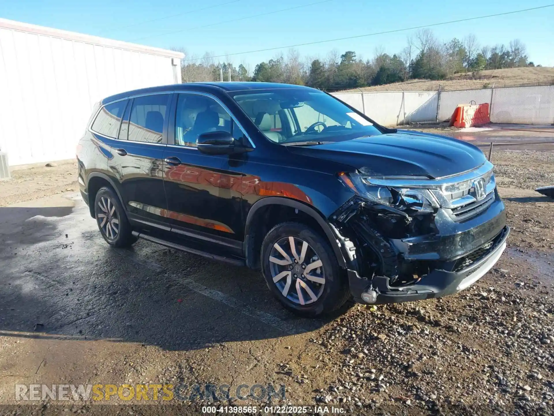1 Фотография поврежденного автомобиля 5FNYF5H54MB038028 HONDA PILOT 2021
