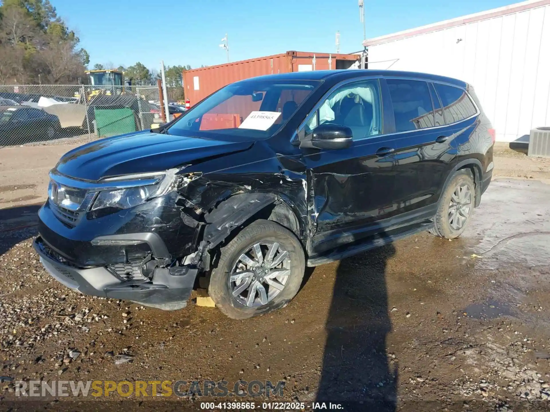 2 Фотография поврежденного автомобиля 5FNYF5H54MB038028 HONDA PILOT 2021