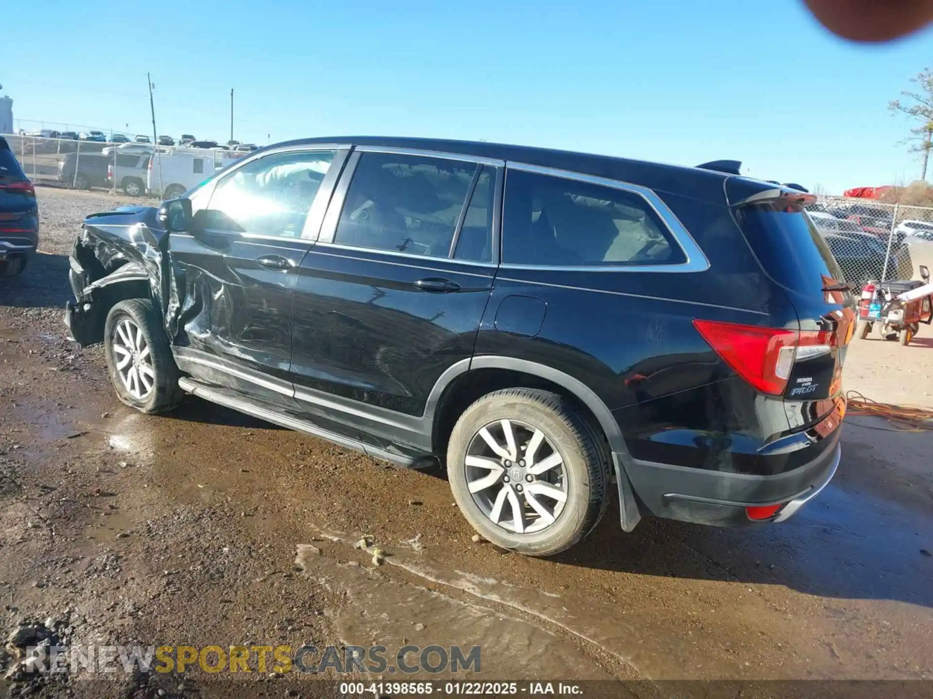 3 Фотография поврежденного автомобиля 5FNYF5H54MB038028 HONDA PILOT 2021