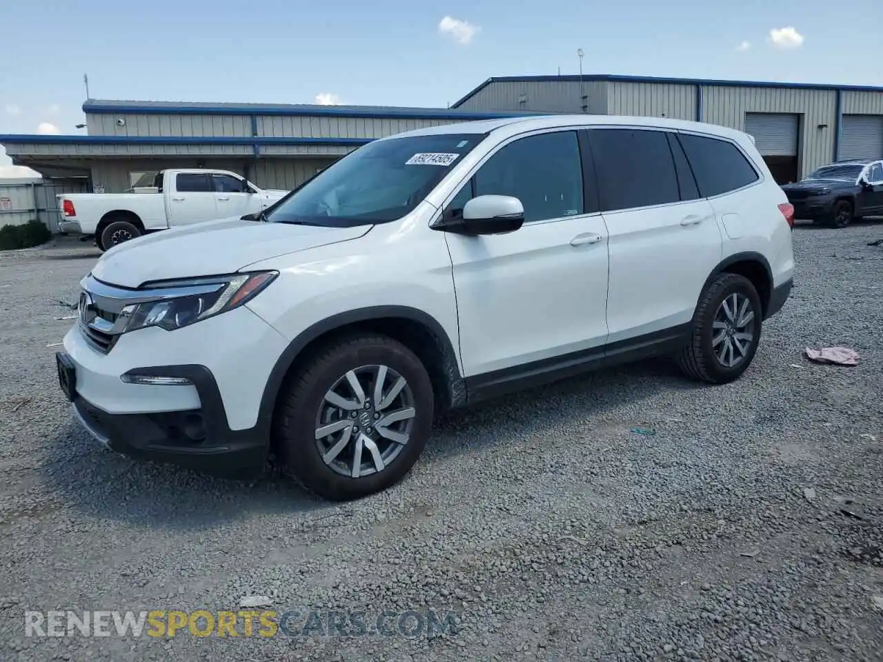 1 Photograph of a damaged car 5FNYF5H56MB031744 HONDA PILOT 2021
