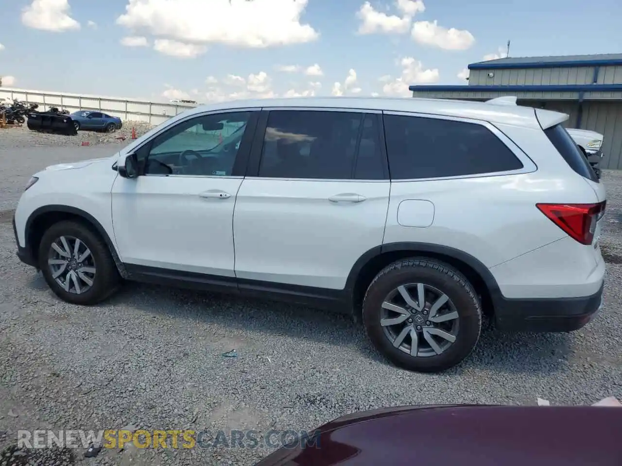 2 Photograph of a damaged car 5FNYF5H56MB031744 HONDA PILOT 2021