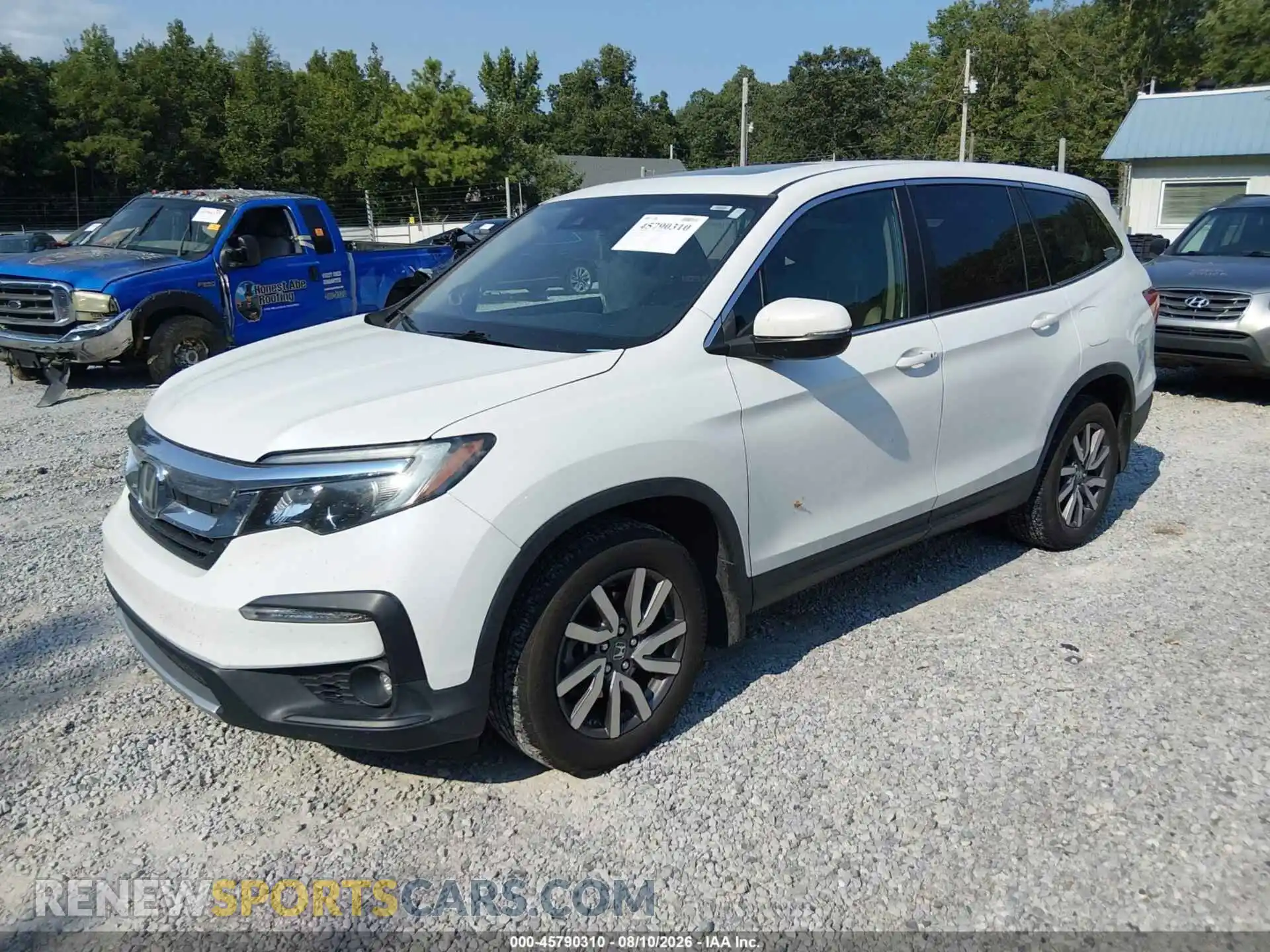 2 Photograph of a damaged car 5FNYF5H58MB023791 HONDA PILOT 2021