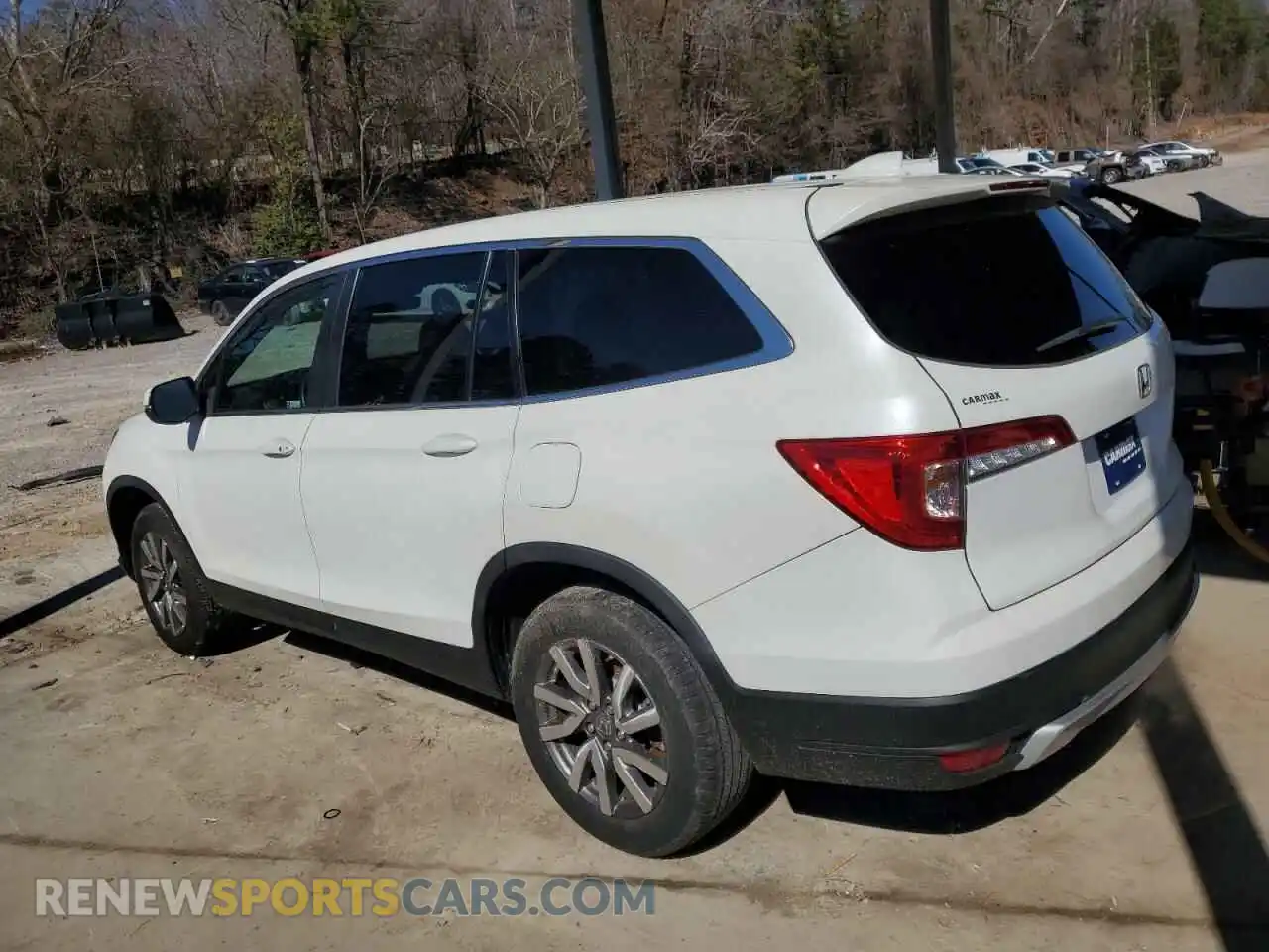 2 Photograph of a damaged car 5FNYF5H58MB047119 HONDA PILOT 2021