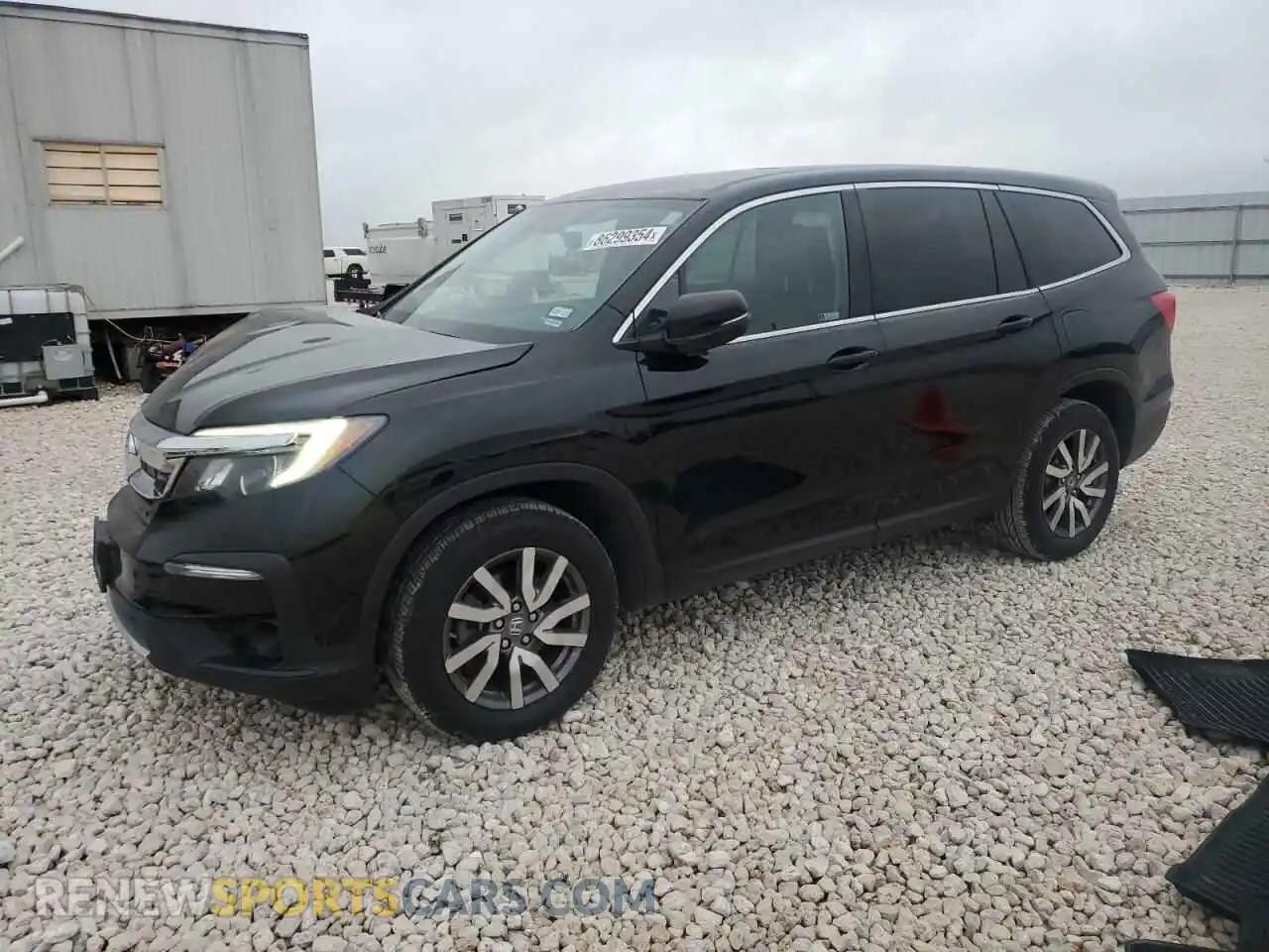 1 Photograph of a damaged car 5FNYF5H58MB047296 HONDA PILOT 2021