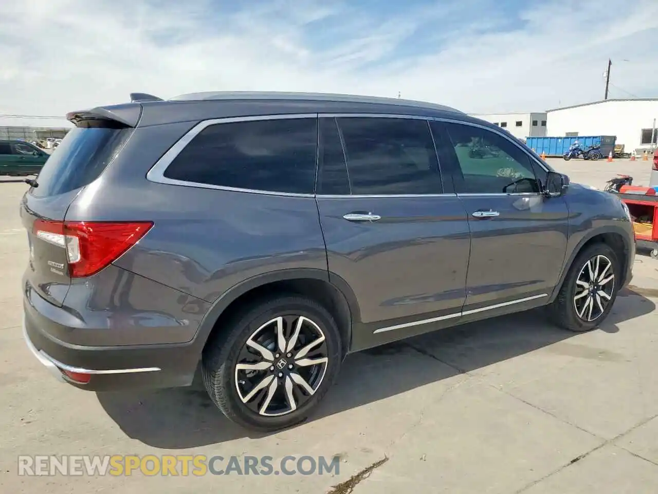 3 Фотография поврежденного автомобиля 5FNYF5H60MB014706 HONDA PILOT 2021