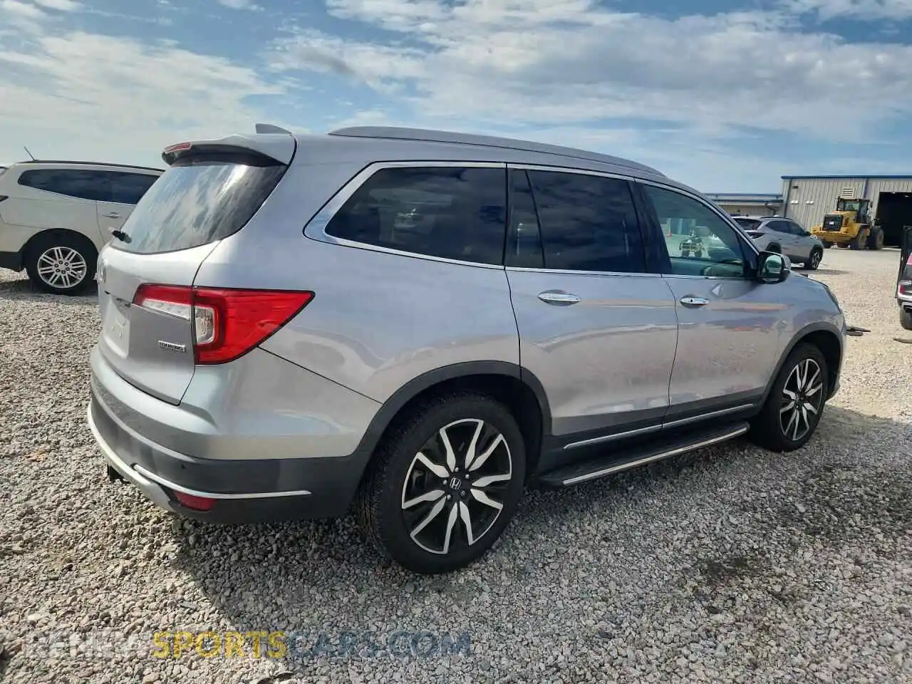 3 fotografías del automóvil dañado 5FNYF5H62MB000676 HONDA PILOT 2021