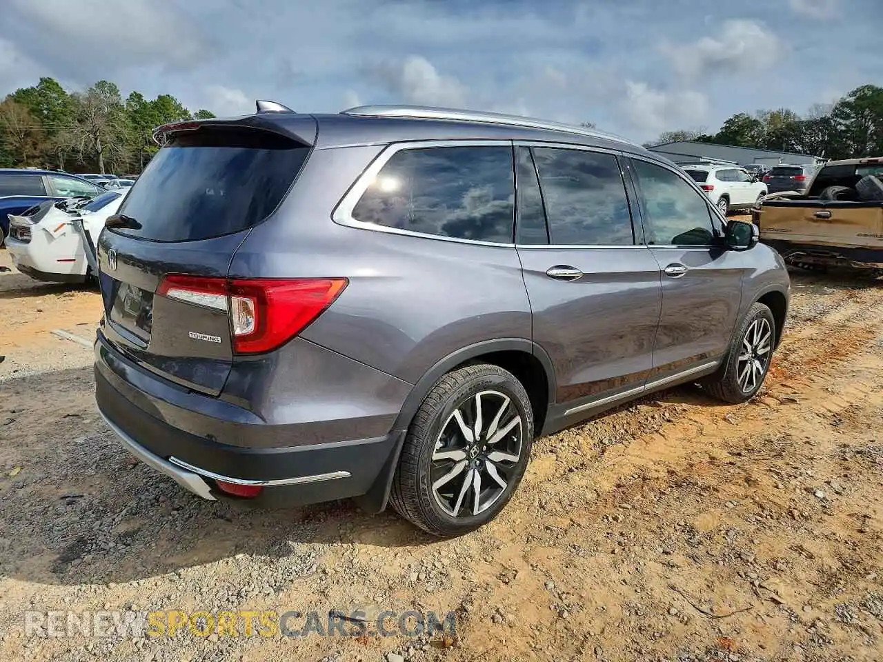 3 Photograph of a damaged car 5FNYF5H62MB035637 HONDA PILOT 2021