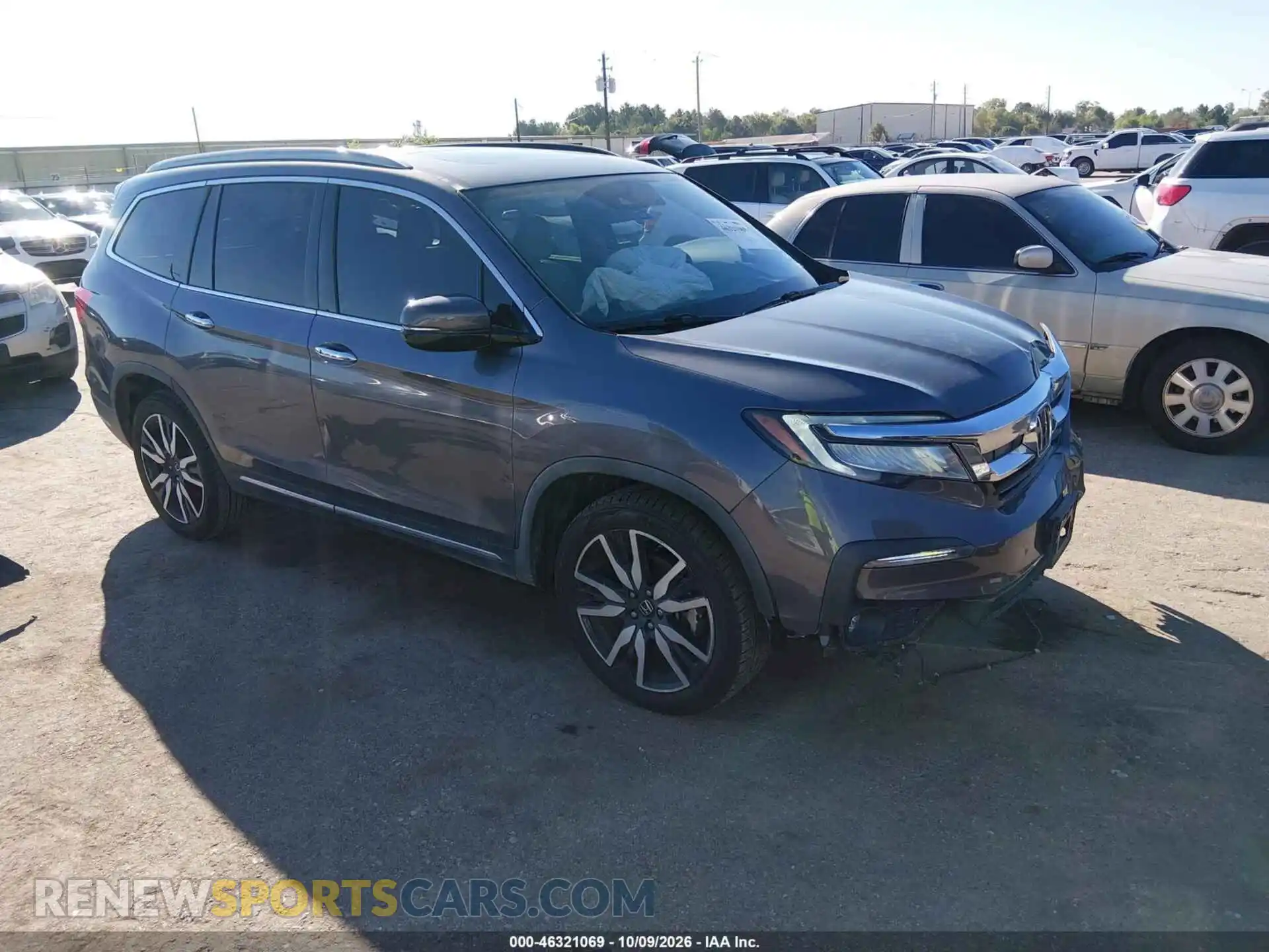 1 Фотография поврежденного автомобиля 5FNYF5H64MB000727 HONDA PILOT 2021