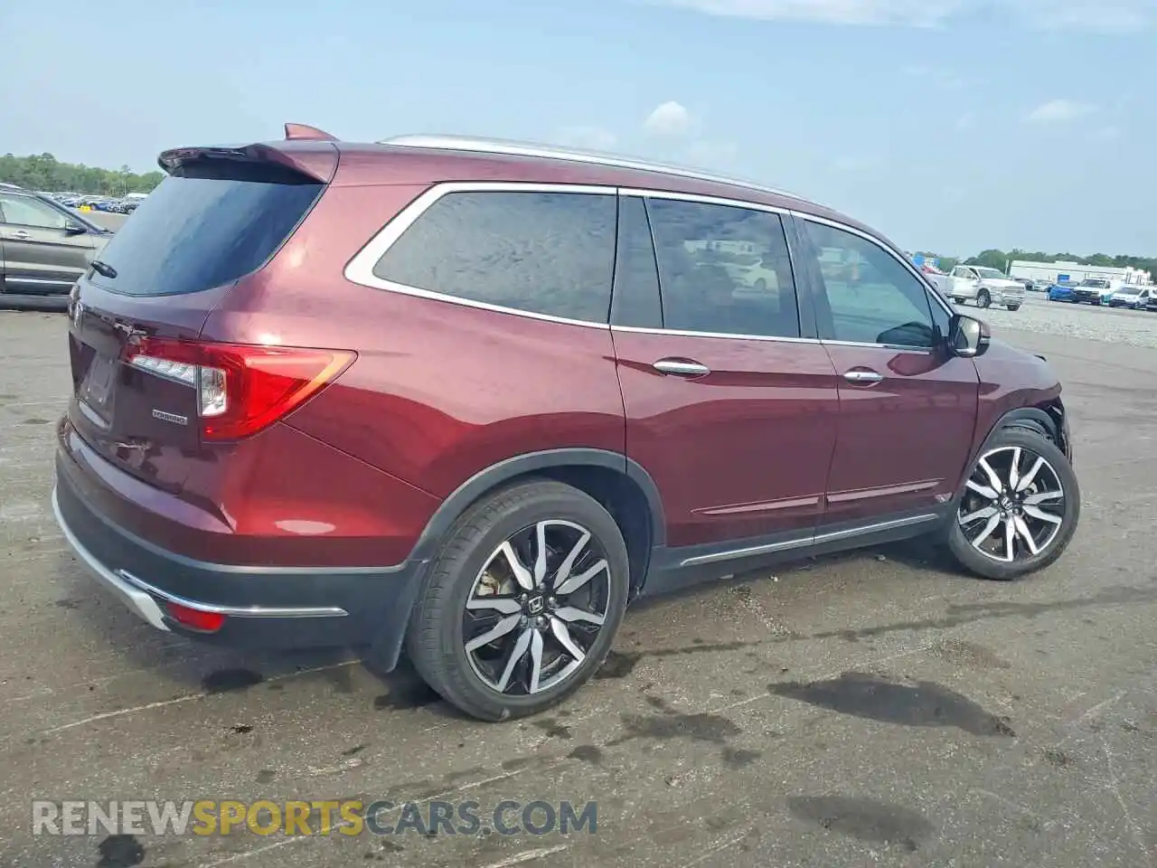 3 Фотография поврежденного автомобиля 5FNYF5H67MB008711 HONDA PILOT 2021