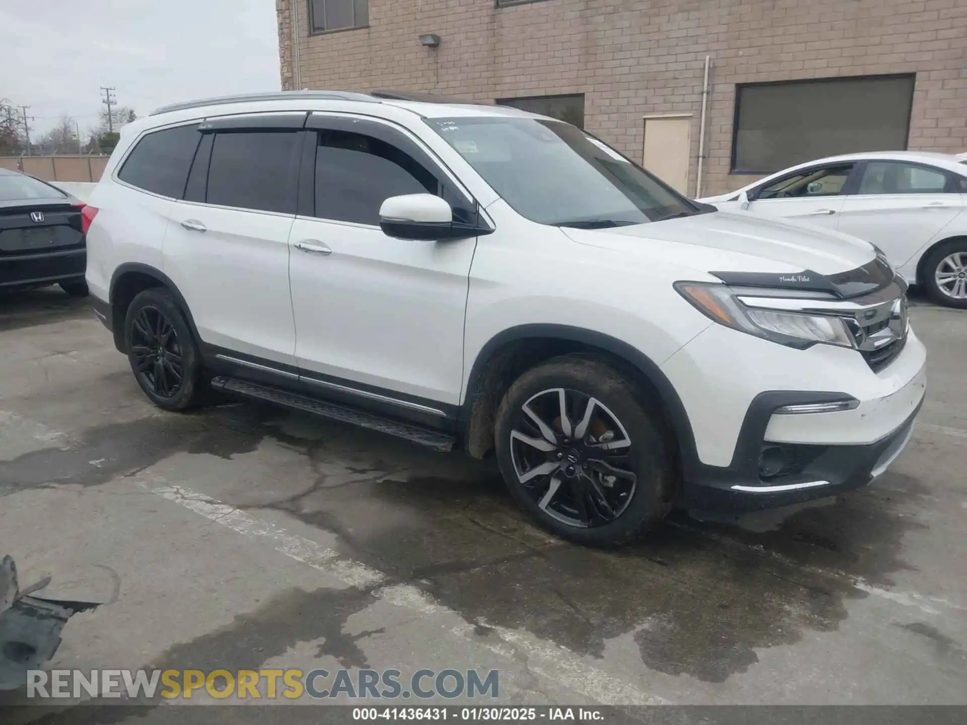 1 fotografías del automóvil dañado 5FNYF5H68MB001296 HONDA PILOT 2021