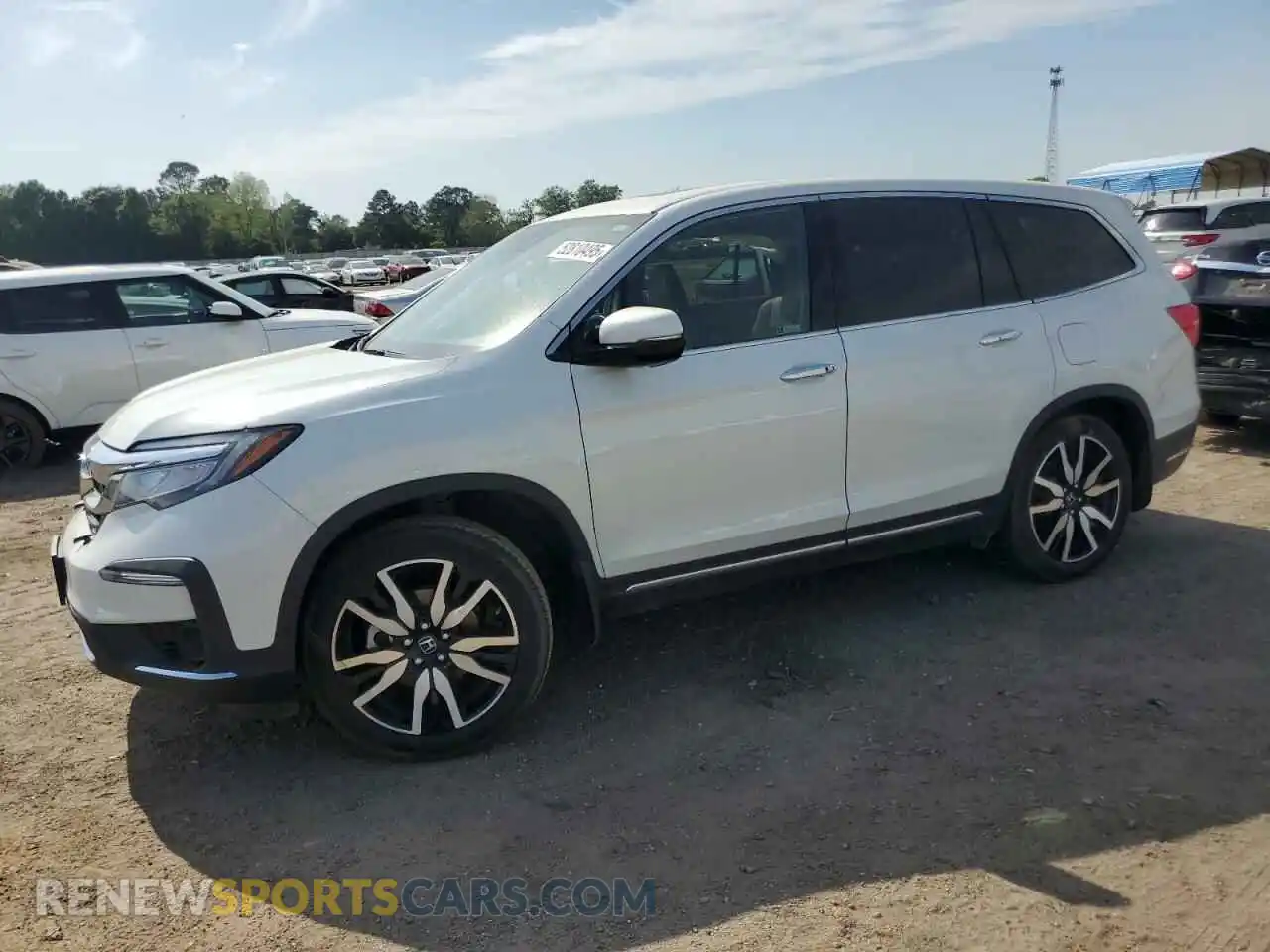 1 Photograph of a damaged car 5FNYF5H68MB041796 HONDA PILOT 2021