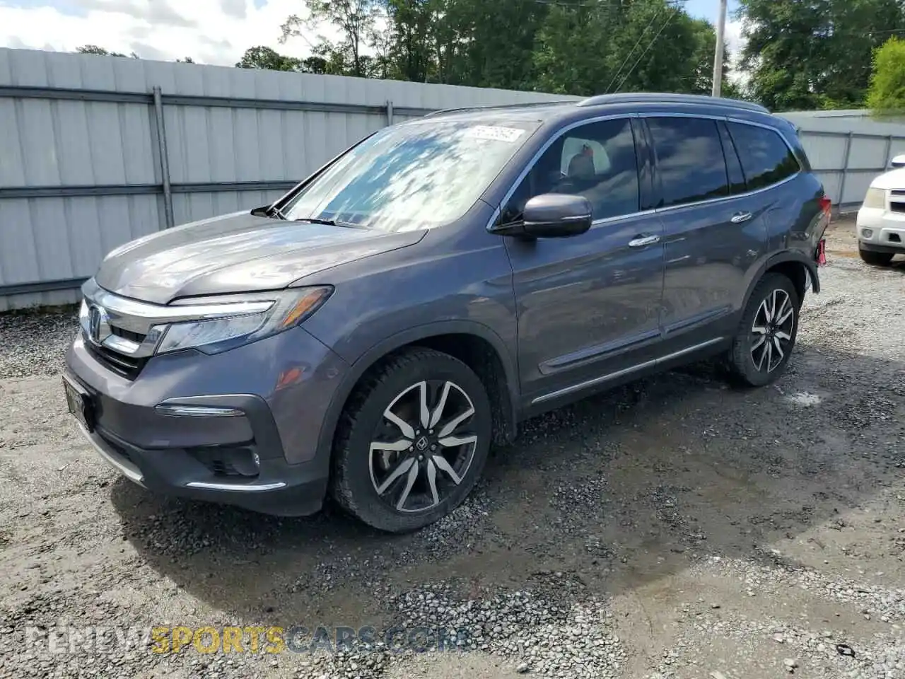 1 fotografías del automóvil dañado 5FNYF5H92MB037480 HONDA PILOT 2021