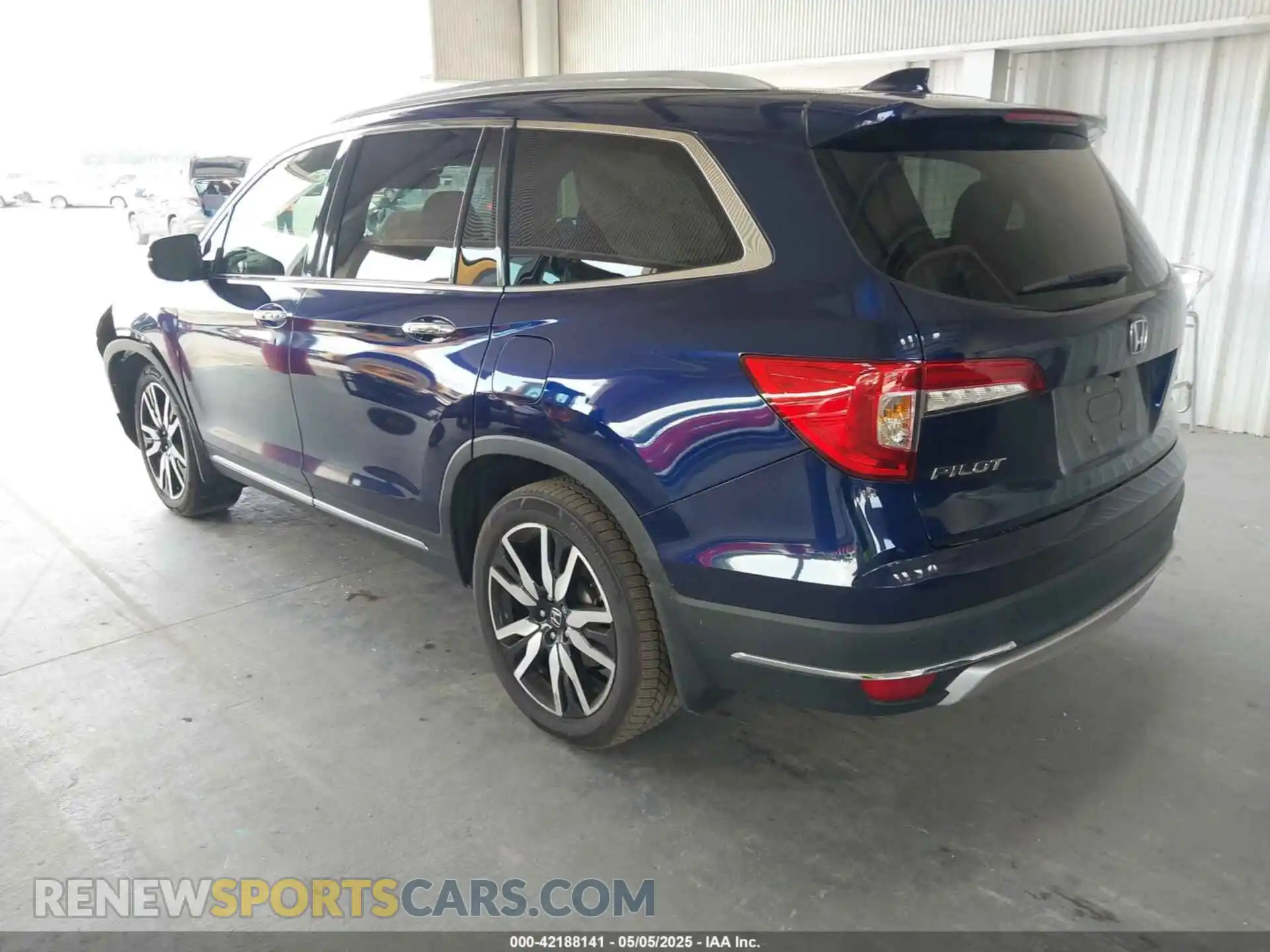3 fotografías del automóvil dañado 5FNYF5H93MB002463 HONDA PILOT 2021