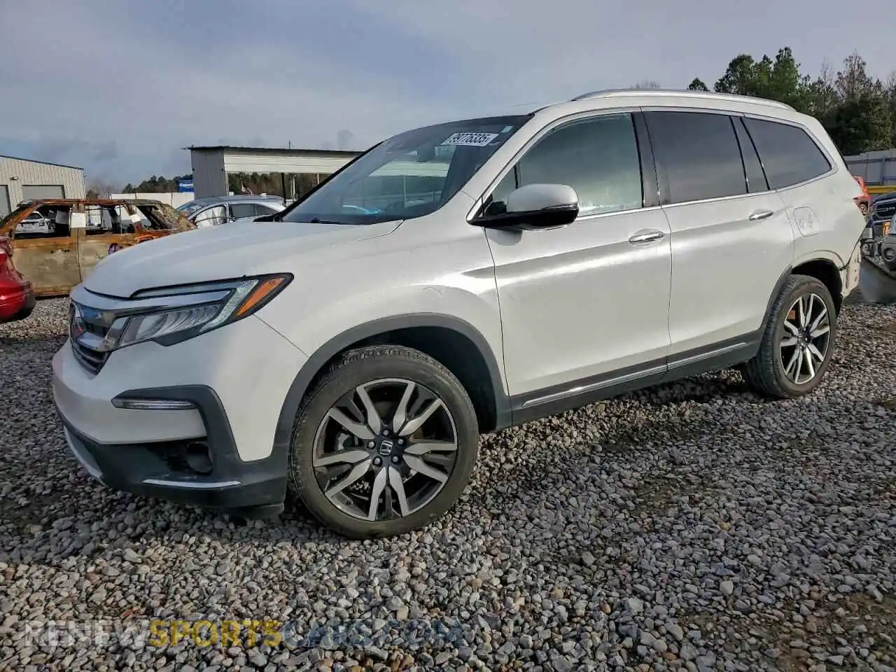 1 Photograph of a damaged car 5FNYF5H95MB016395 HONDA PILOT 2021