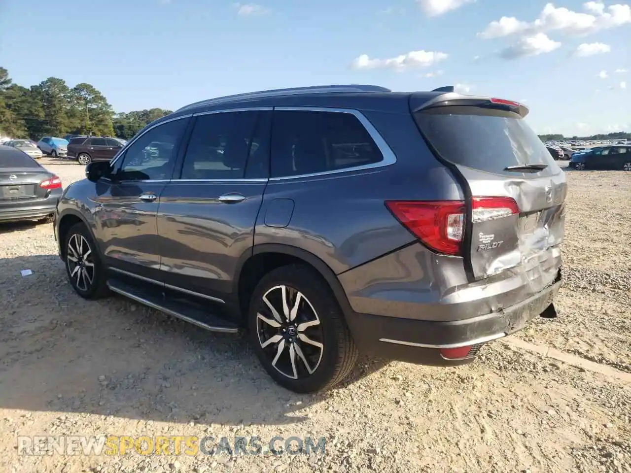 2 Photograph of a damaged car 5FNYF5H98MB000319 HONDA PILOT 2021