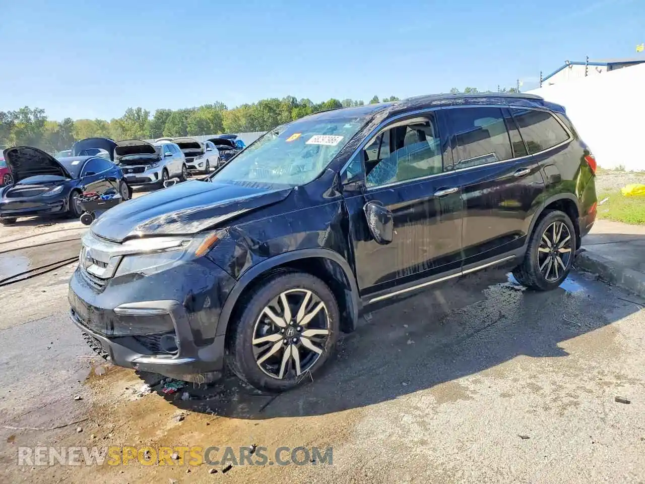 1 fotografías del automóvil dañado 5FNYF6H00MB089889 HONDA PILOT 2021