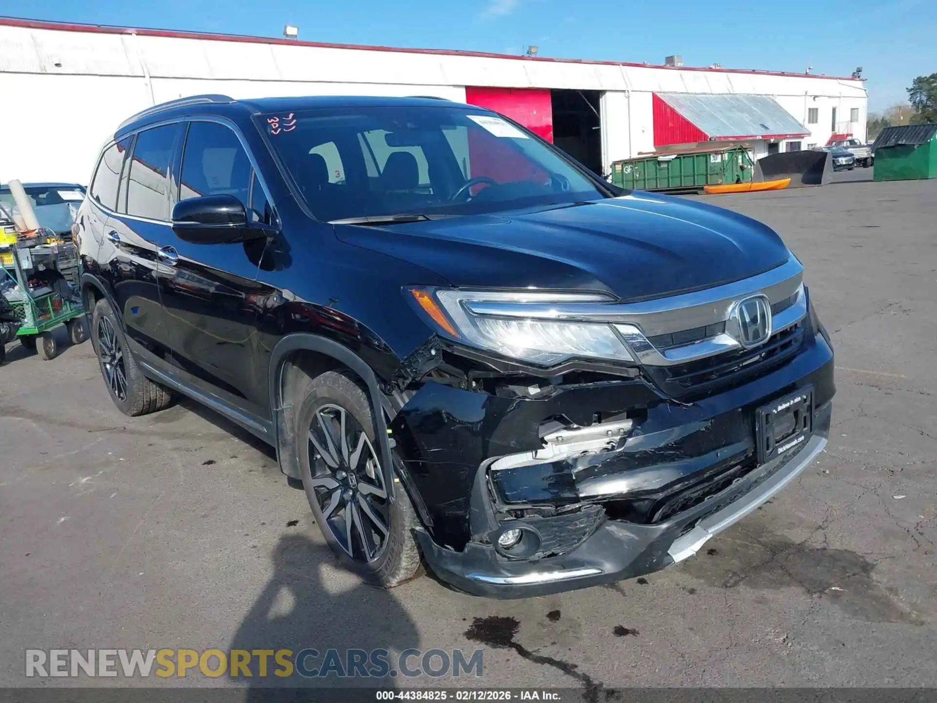 1 fotografías del automóvil dañado 5FNYF6H04MB005332 HONDA PILOT 2021