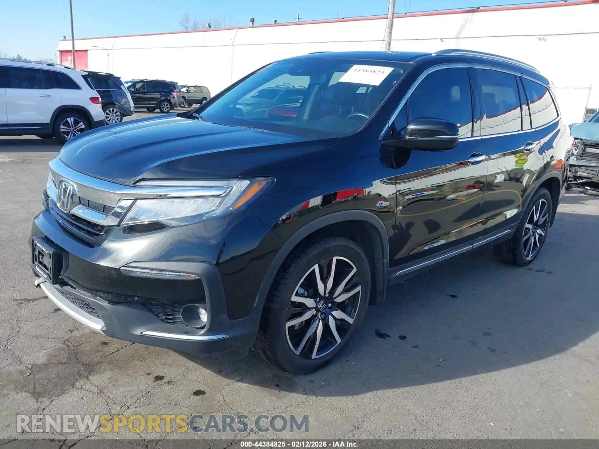 2 fotografías del automóvil dañado 5FNYF6H04MB005332 HONDA PILOT 2021