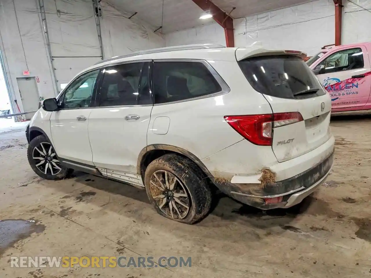 2 Photograph of a damaged car 5FNYF6H06MB040776 HONDA PILOT 2021