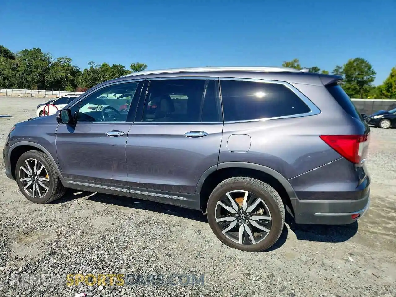 2 fotografías del automóvil dañado 5FNYF6H07MB000741 HONDA PILOT 2021